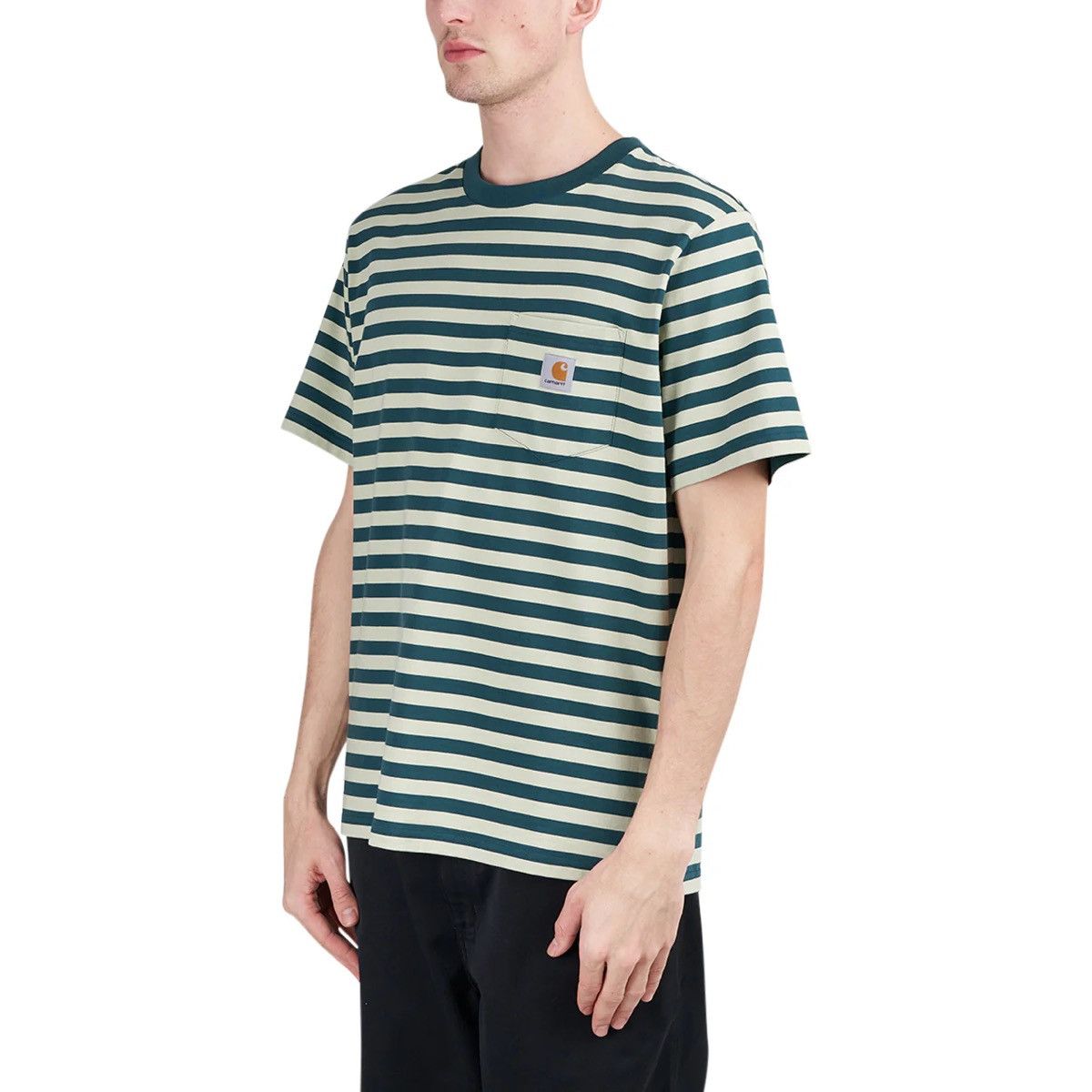 Carhartt Wip Carhartt WIP Scotty Stripe Pocket T-shirt NWT Size US M / EU 48-50 / 2 - 1 Thumbnail
