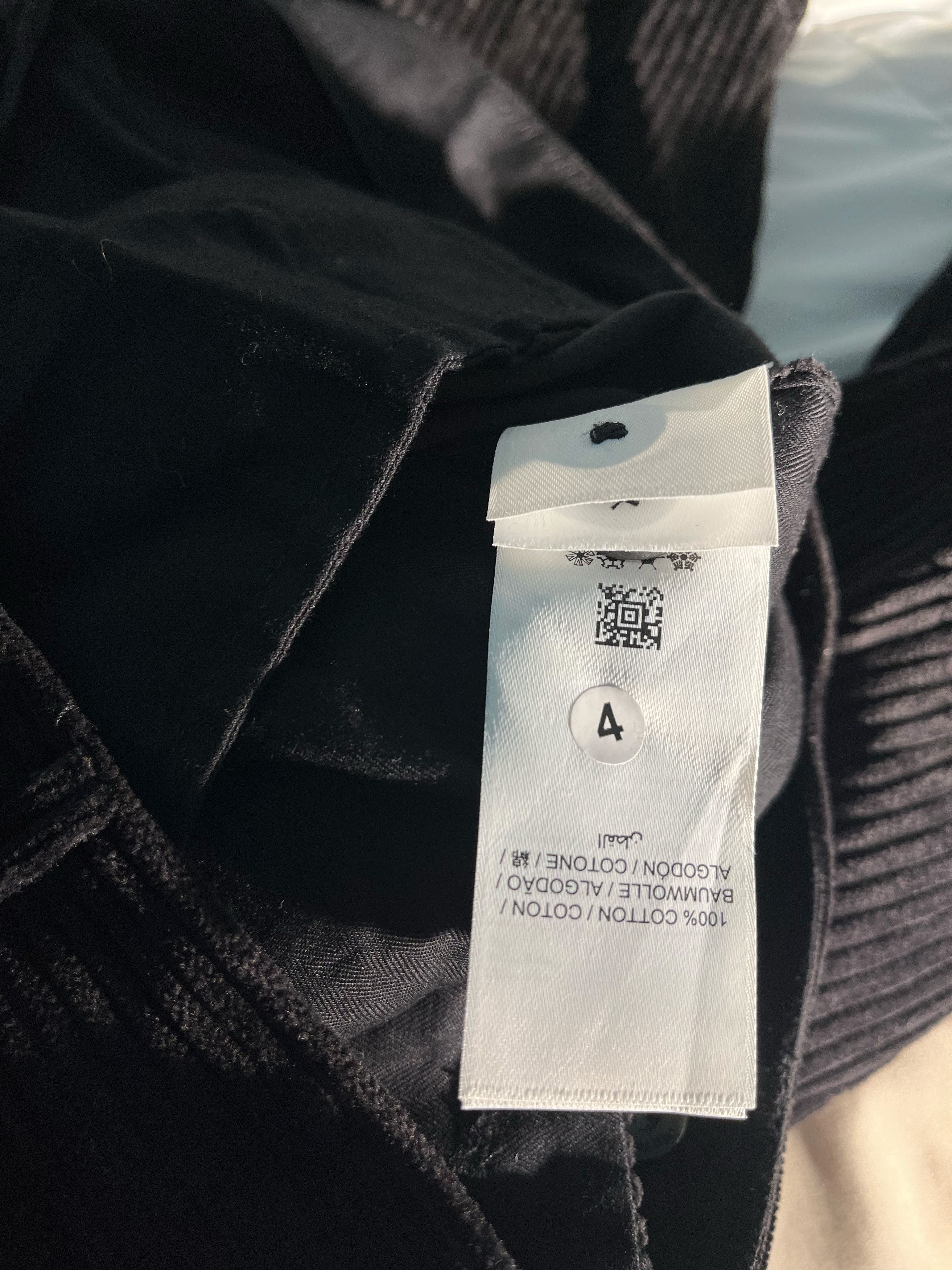 Fred Perry Fred Perry Cropped Corduroy Trousers - Black Size US 32 / EU 48 - 7 Thumbnail