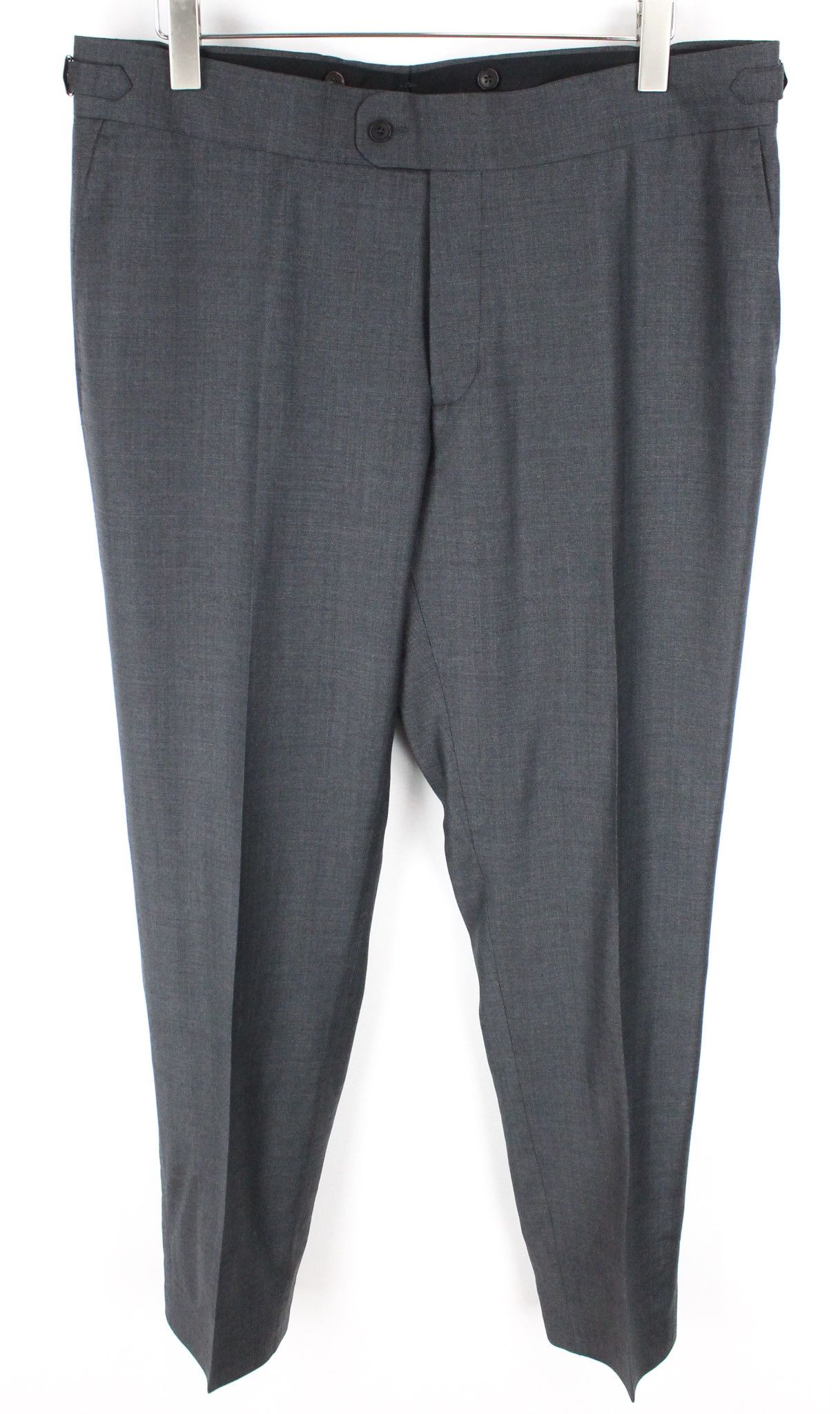 Suitsupply LA SPALLA UK44L Lined Wool Grey Suit 73583 Size 44L - 3 Thumbnail