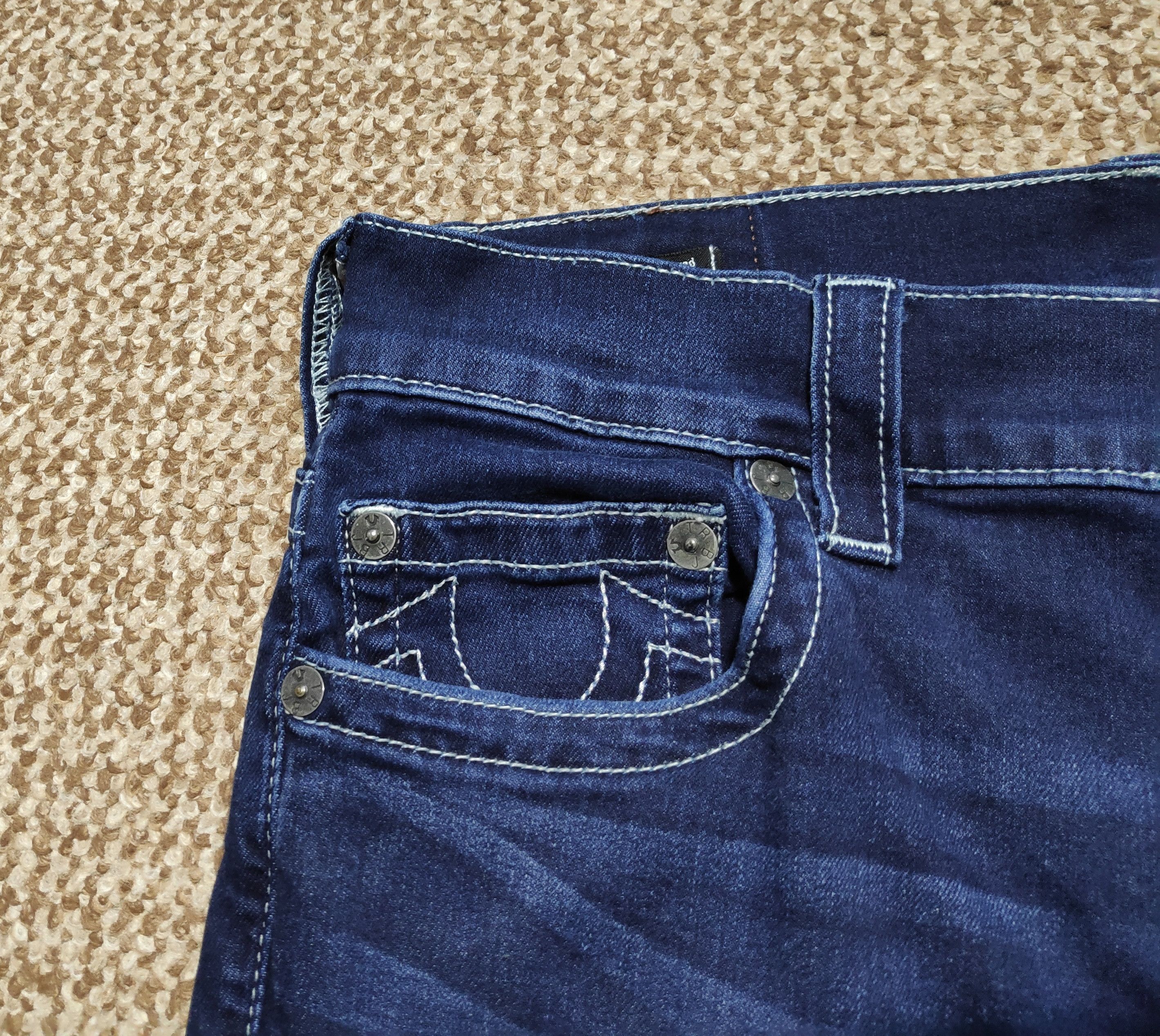 True Religion True Religion Jack Skinny Tapered Denim Jeans sz W32 Size US 32 / EU 48 - 7 Thumbnail