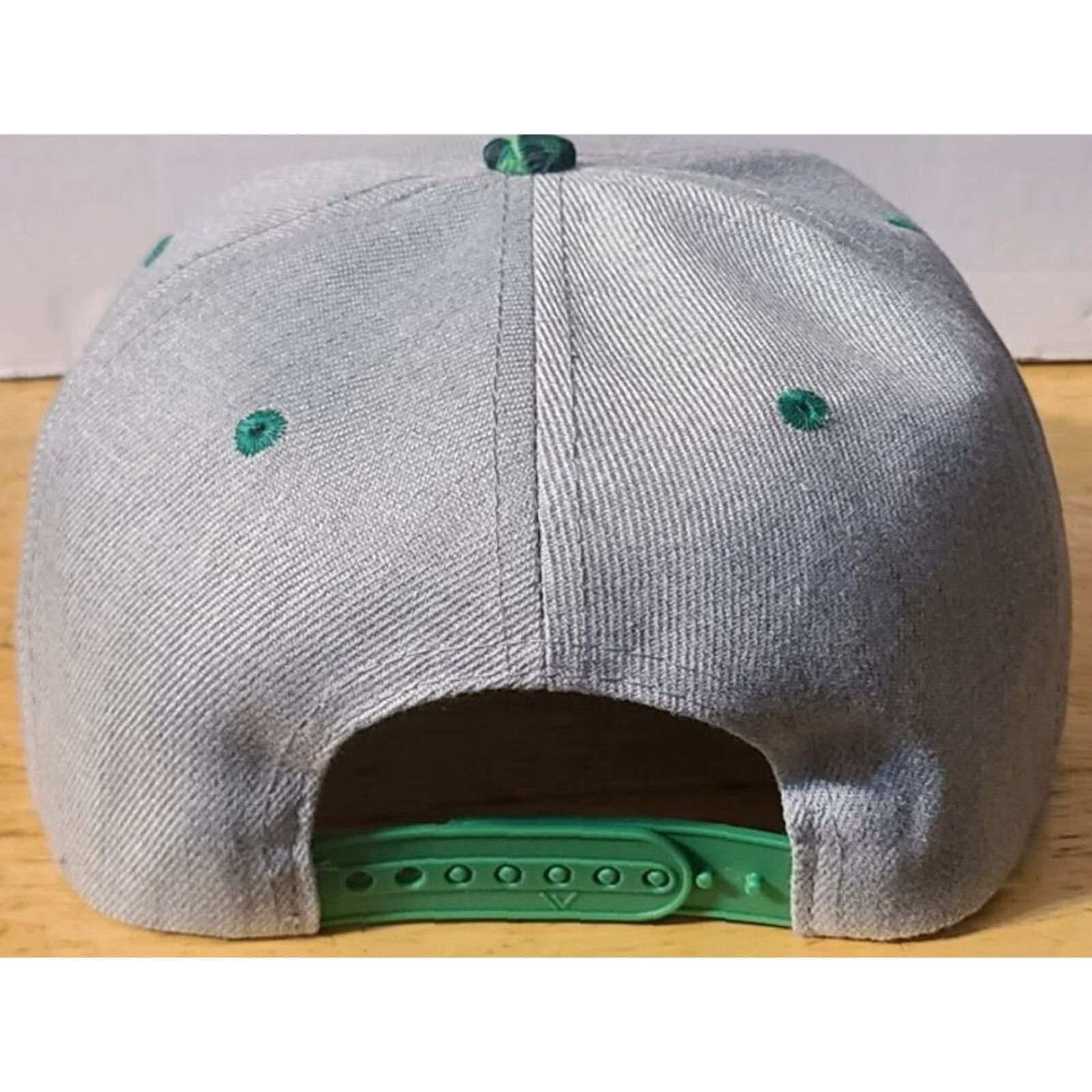 Vintage WEED LIFE MARIJUANA LEAF LEAVES CANNABIS SNAPBACK BASEBALL CAP GRAY Size ONE SIZE - 2 Thumbnail