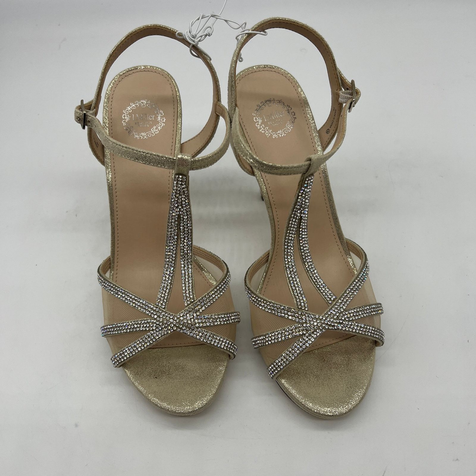 Other I.Miller Womens Ramona Heeled Sandals Gold Size 9.5M Size US 9.5 / IT 39.5 - 2 Thumbnail