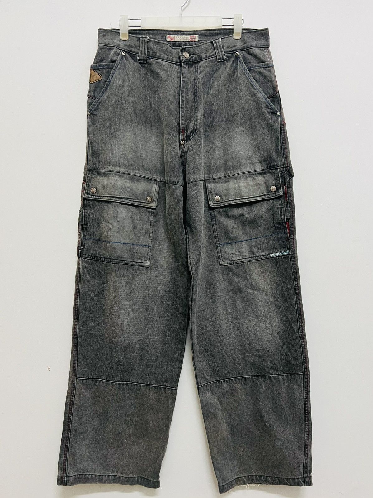 Hobo × JNCO × Vintage Vintage y2k Baggy Hobodnm Rap Sk8 Hiphop Pants Size US 34 / EU 50 - 3 Thumbnail