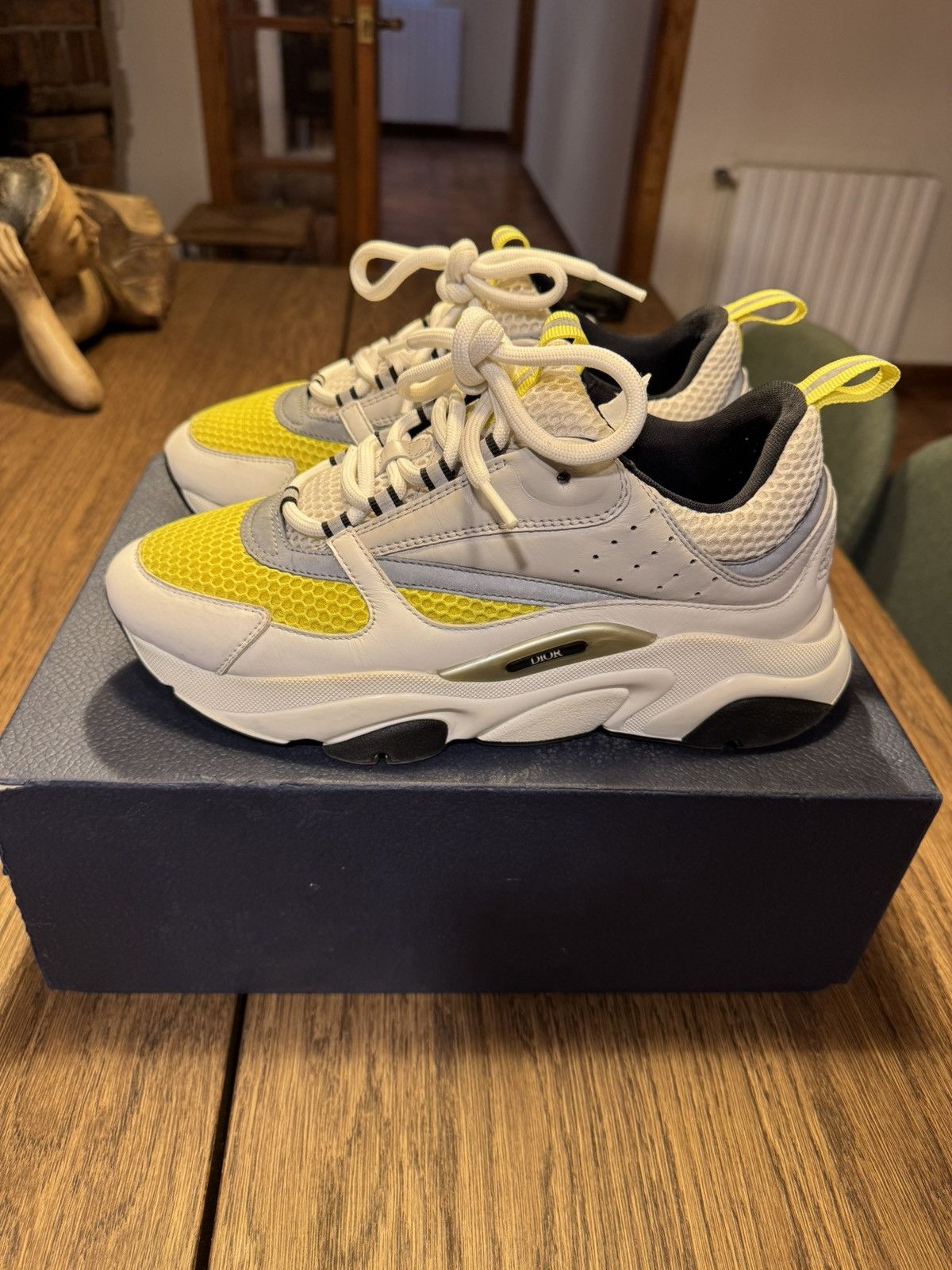 Dior Dior b22 yellow/white Size US 7.5 / EU 40-41 - 1 Thumbnail