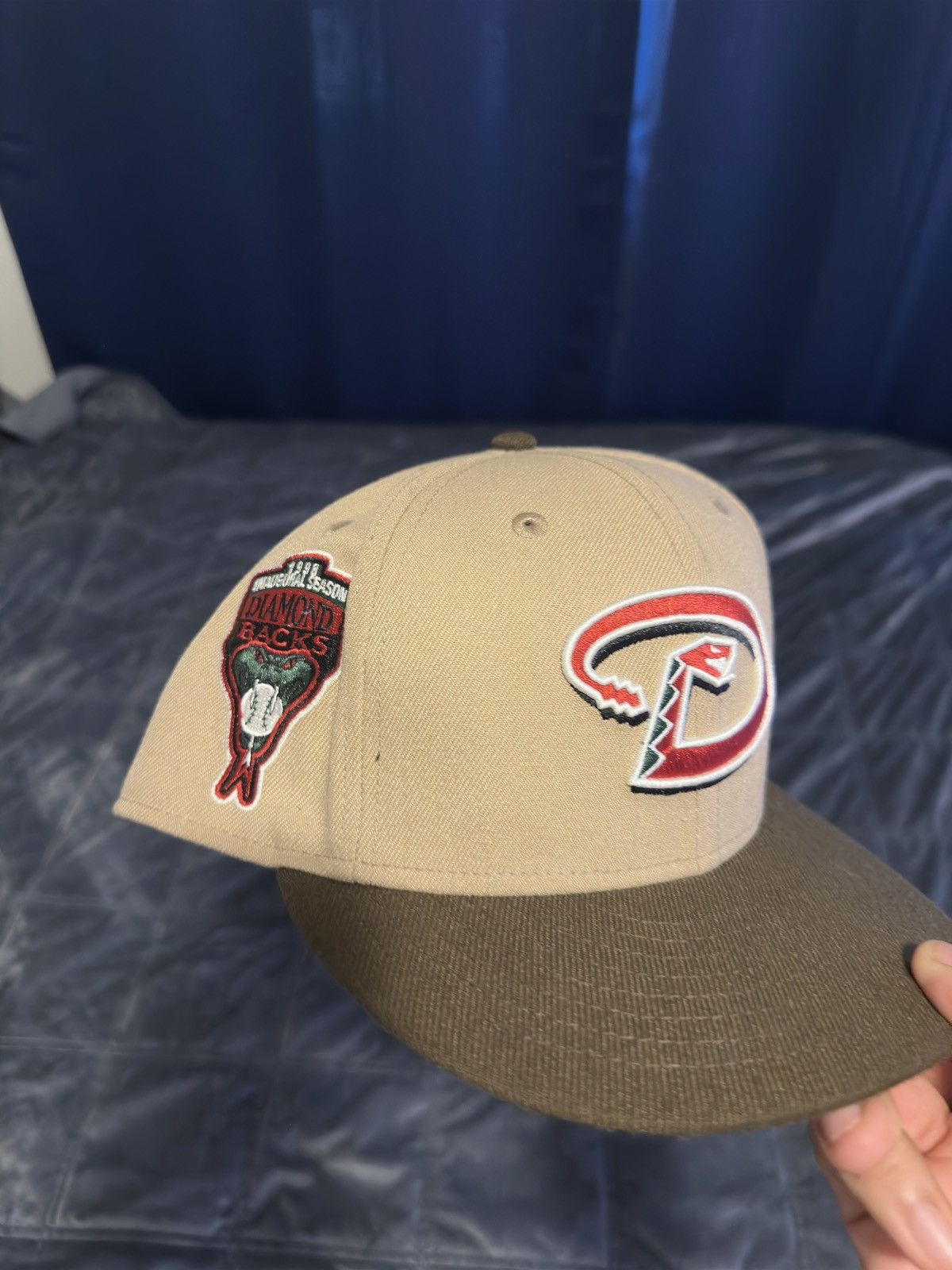 New Era New Era Arizona Diamondbacks 7 3/4 Fitted Hat Size ONE SIZE - 1 Thumbnail