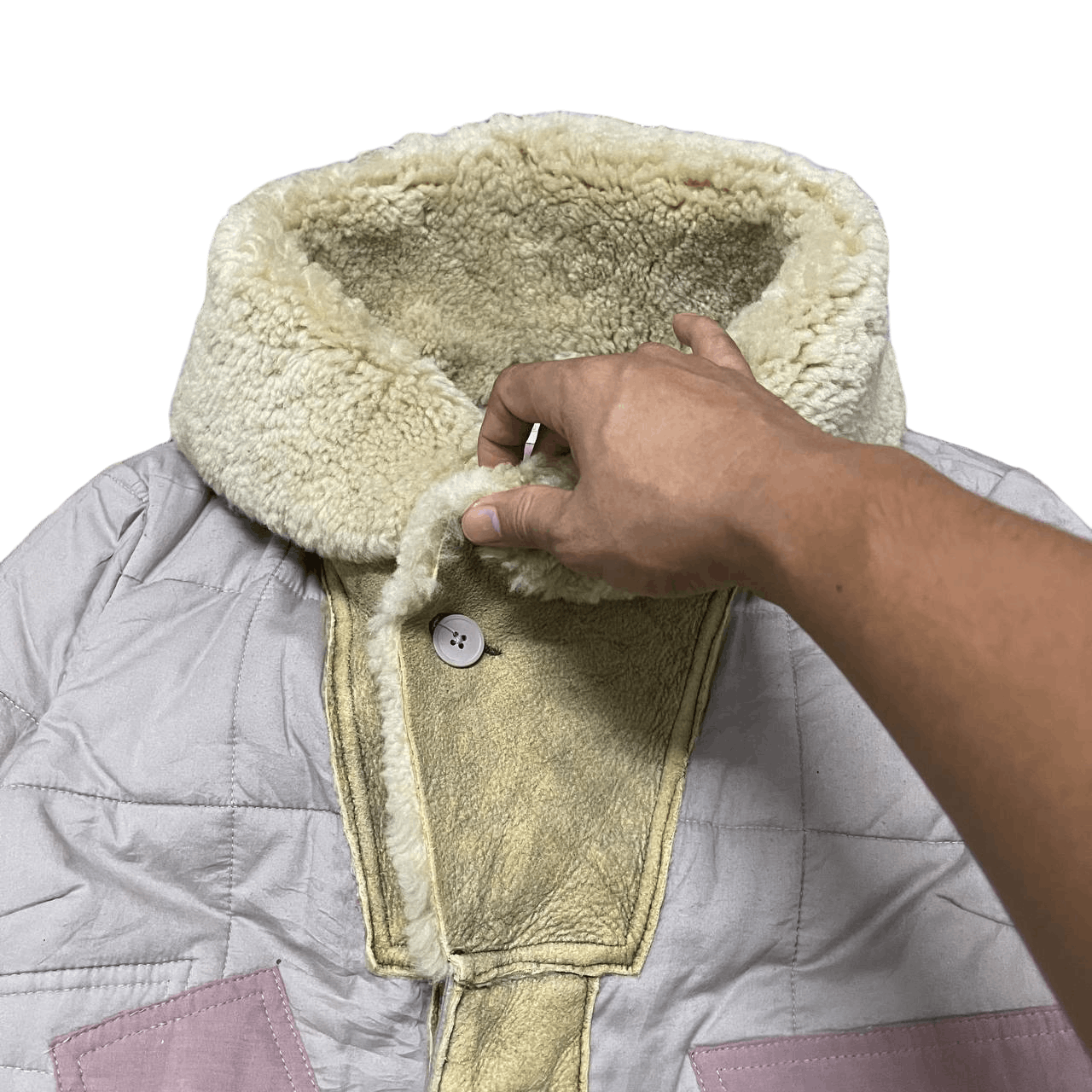 Diesel Vintage Diesel Quilted Sherpa Jacket Size US S / EU 44-46 / 1 - 6 Thumbnail