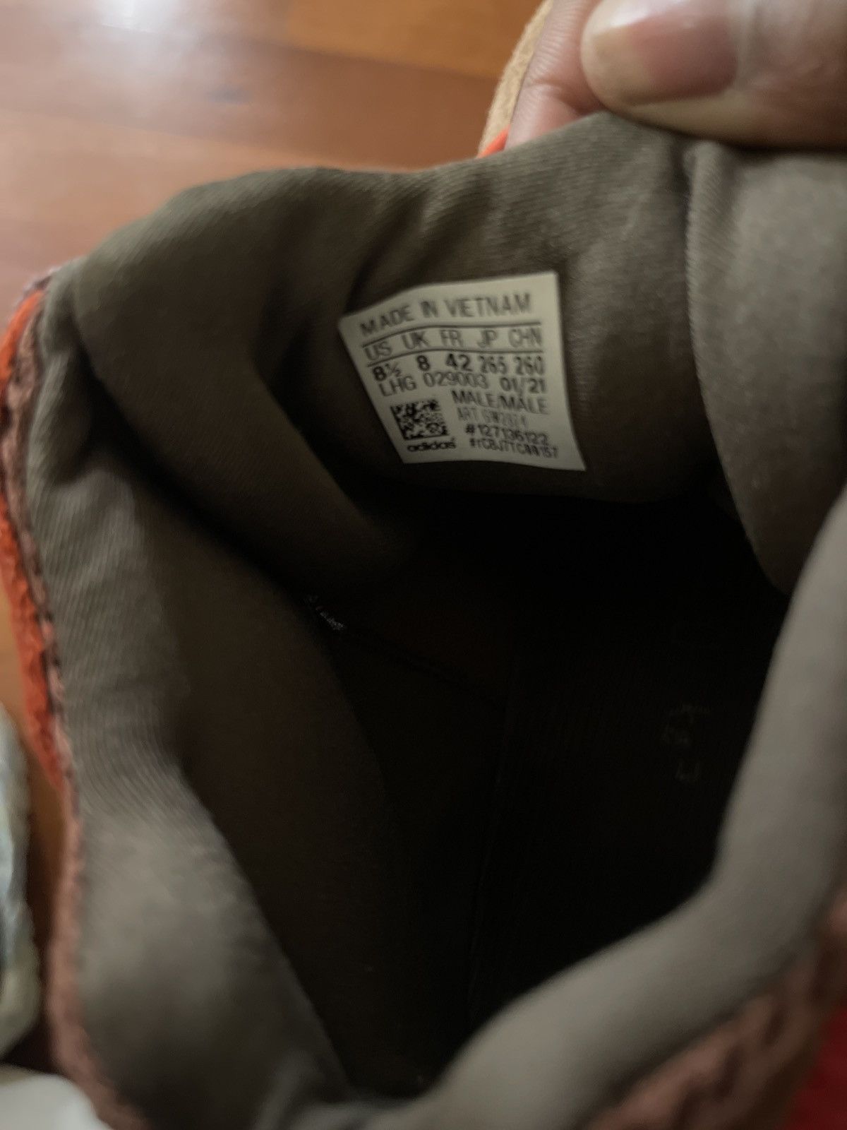 Yeezy 500 Sumac