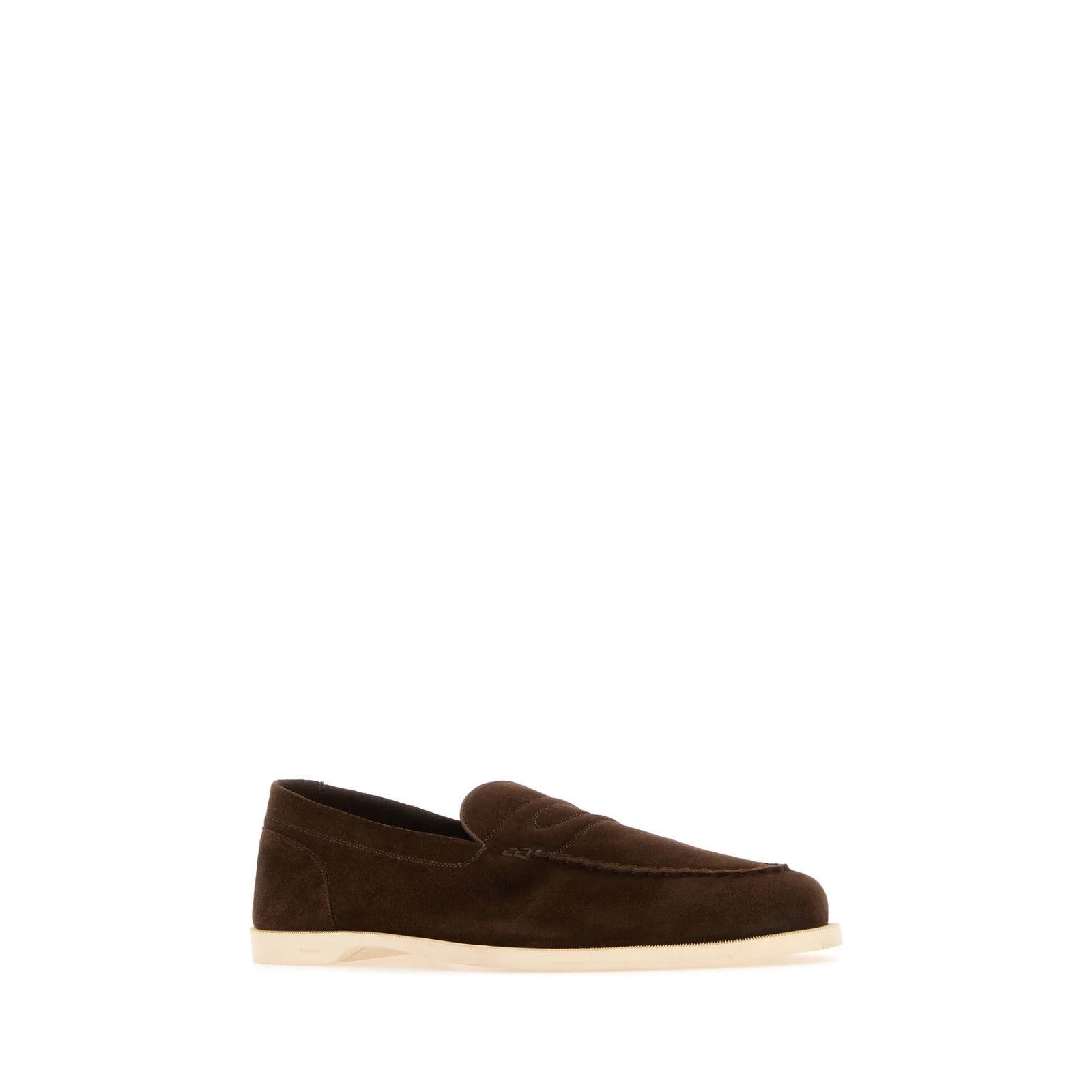 John Lobb JOHN LOBB Pace Chocolate Suede Loafers New & Authentic (Men' Size US 12 / EU 45 - 2 Thumbnail