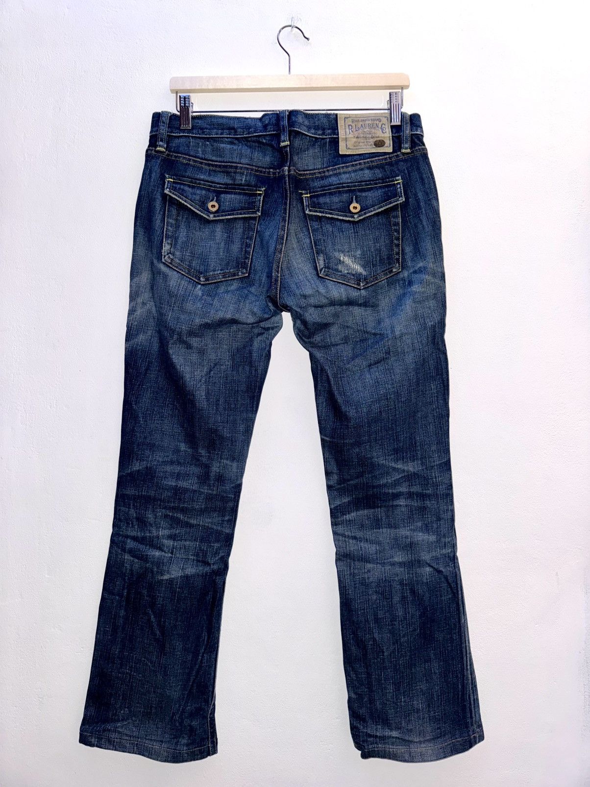 Ralph Lauren Ralph Lauren Blue Label Ricky 867 Bootcut Jeans 2007 W30 Size 31" - 10 Thumbnail