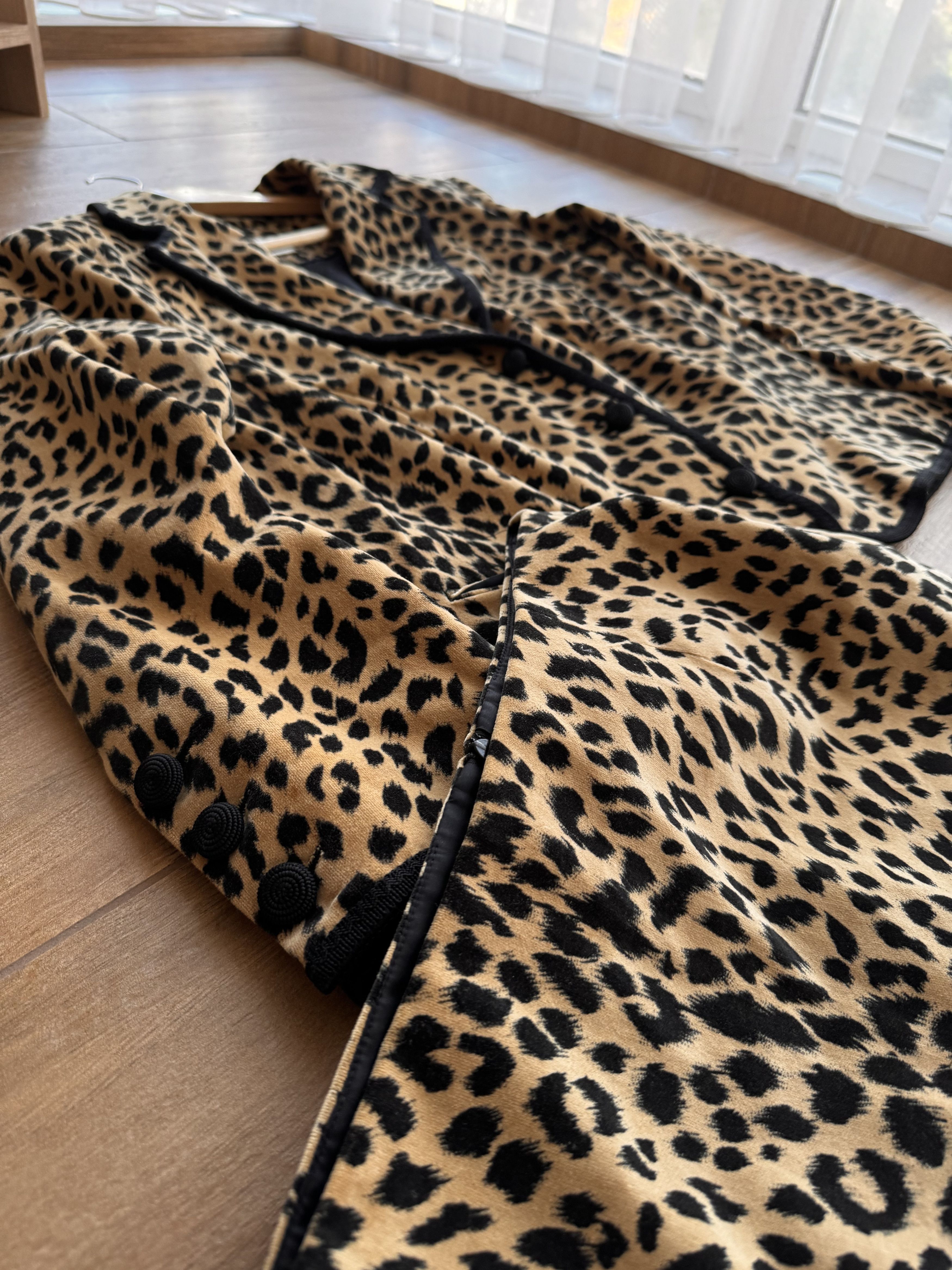 Japanese Brand Vintage Hella Barbara Rank Leopard Glamour Luxury Skirt Suit Size M / US 6-8 / IT 42-44 - 8 Thumbnail