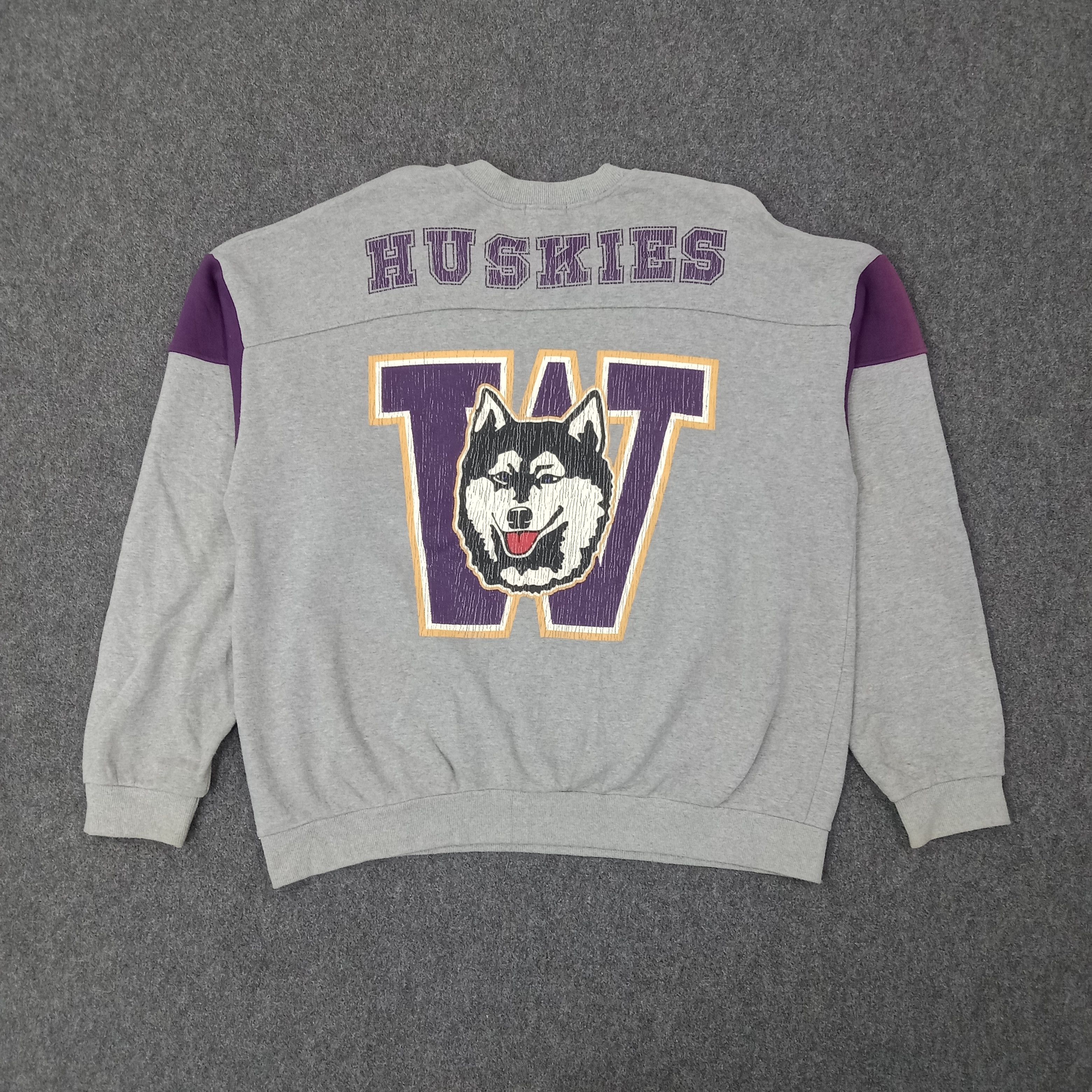 NFL Washington Huskies American Football Team Sweatshirt C262N4 Size US XL / EU 56 / 4 - 1 Thumbnail