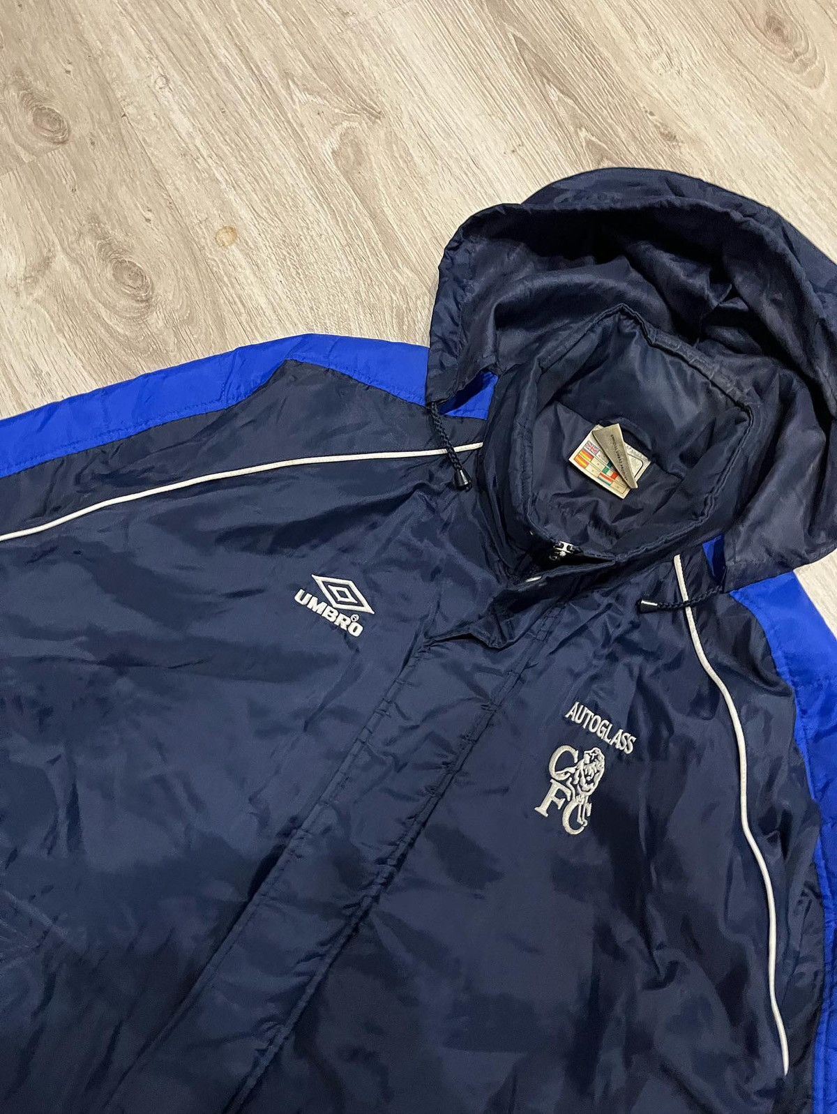 Chelsea Soccer × Umbro × Vintage Vintage Chelsea soccer jacket parka size M Umbro logo Size US M / EU 48-50 / 2 - 3 Thumbnail