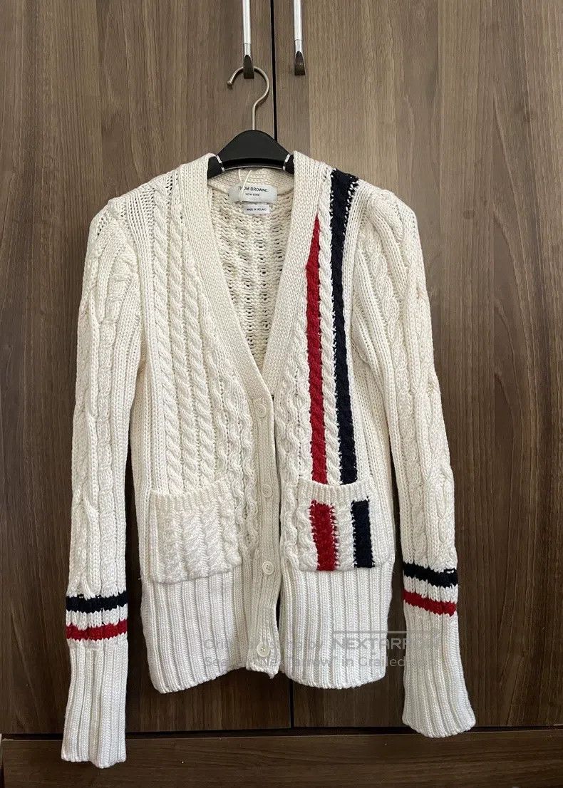 Thom Browne Thom Browne Knitted cardigan Size XS / US 0-2 / IT 36-38 - 1 Thumbnail