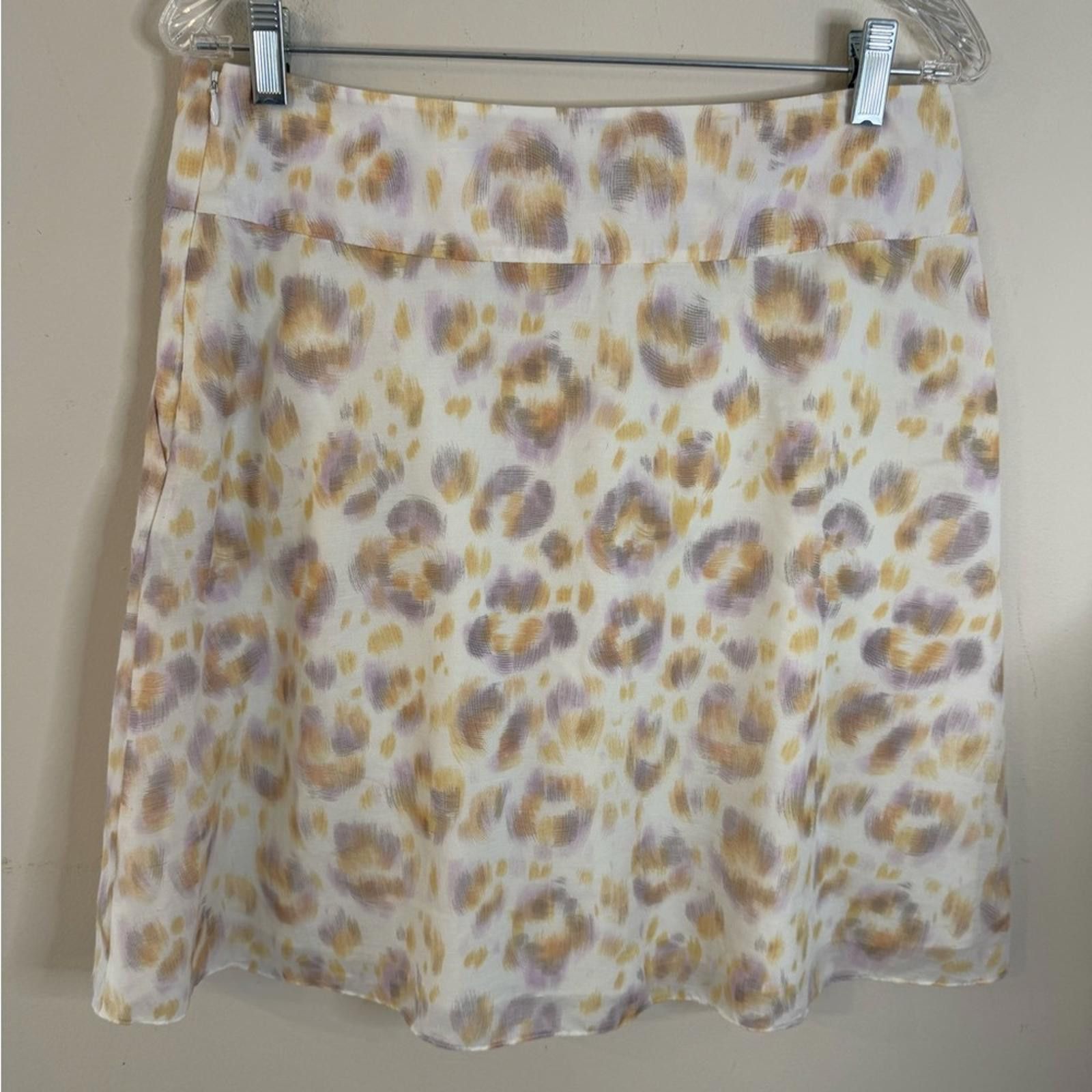 Ann Taylor Ann Taylor colorful pastel mini skirt SZ 8 Size 30" / US 8 / IT 44 - 3 Thumbnail