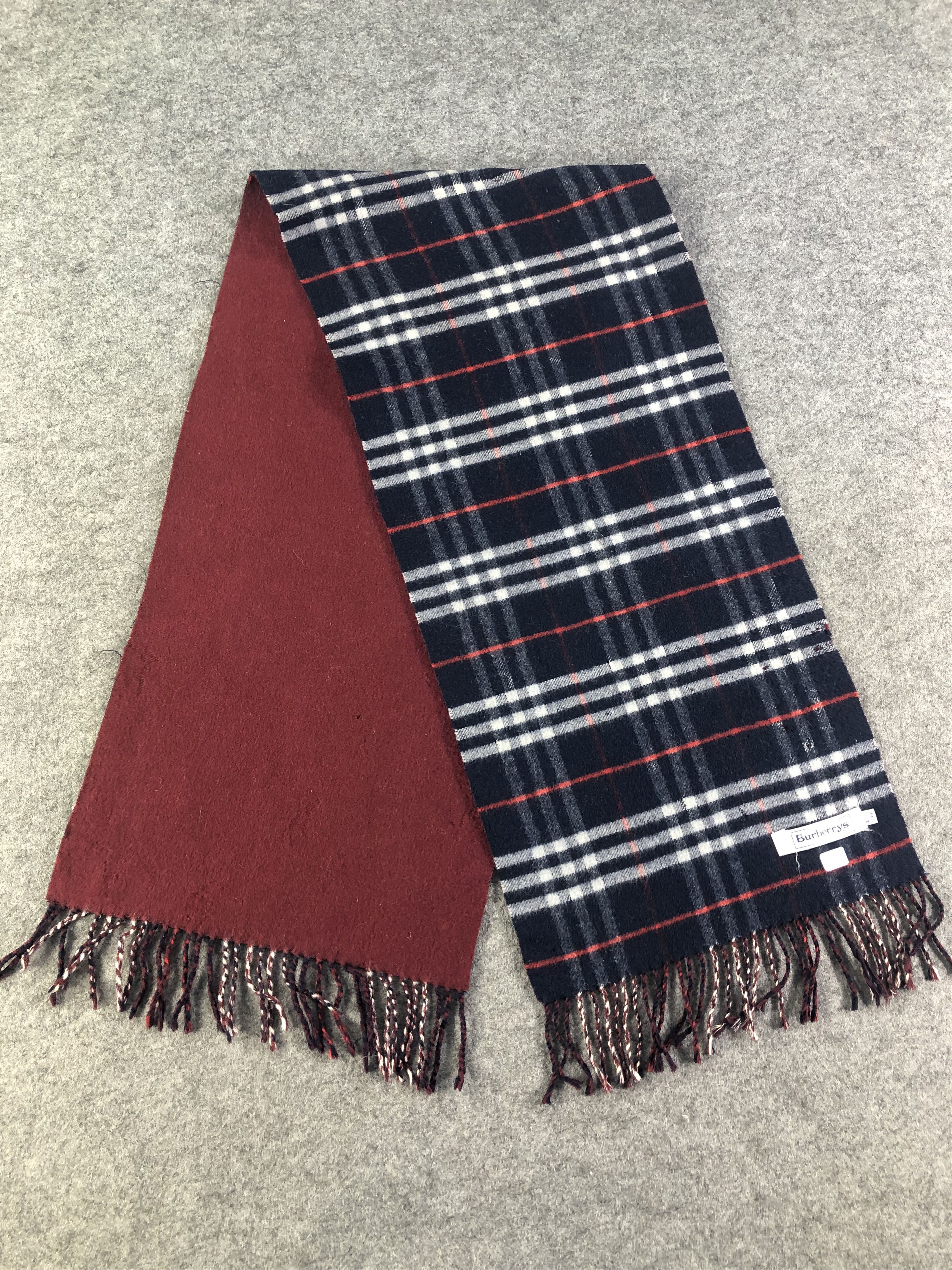 Burberry Burberry Blue Scarf / Muffler / Neckwear Size ONE SIZE - 10 Thumbnail