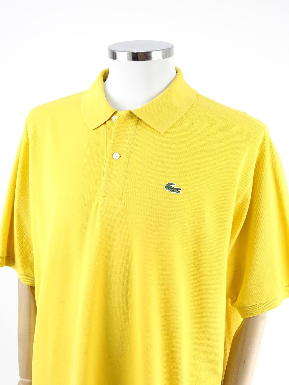 Lacoste LACOSTE Yellow polo shirt with logo Size US XXL / EU 58 / 5 - 4 Thumbnail