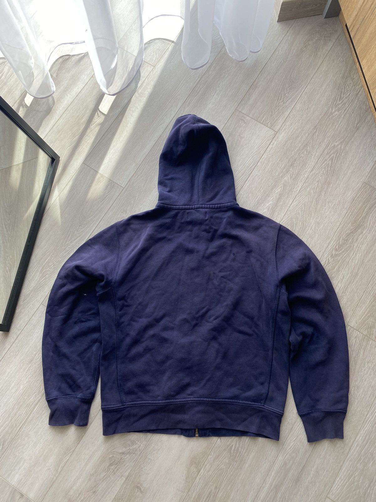 Polo Ralph Lauren × Ralph Lauren × Vintage Vintage Polo Ralph Lauren Zip Hoodie Sun Faded distressed Size US M / EU 48-50 / 2 - 7 Thumbnail