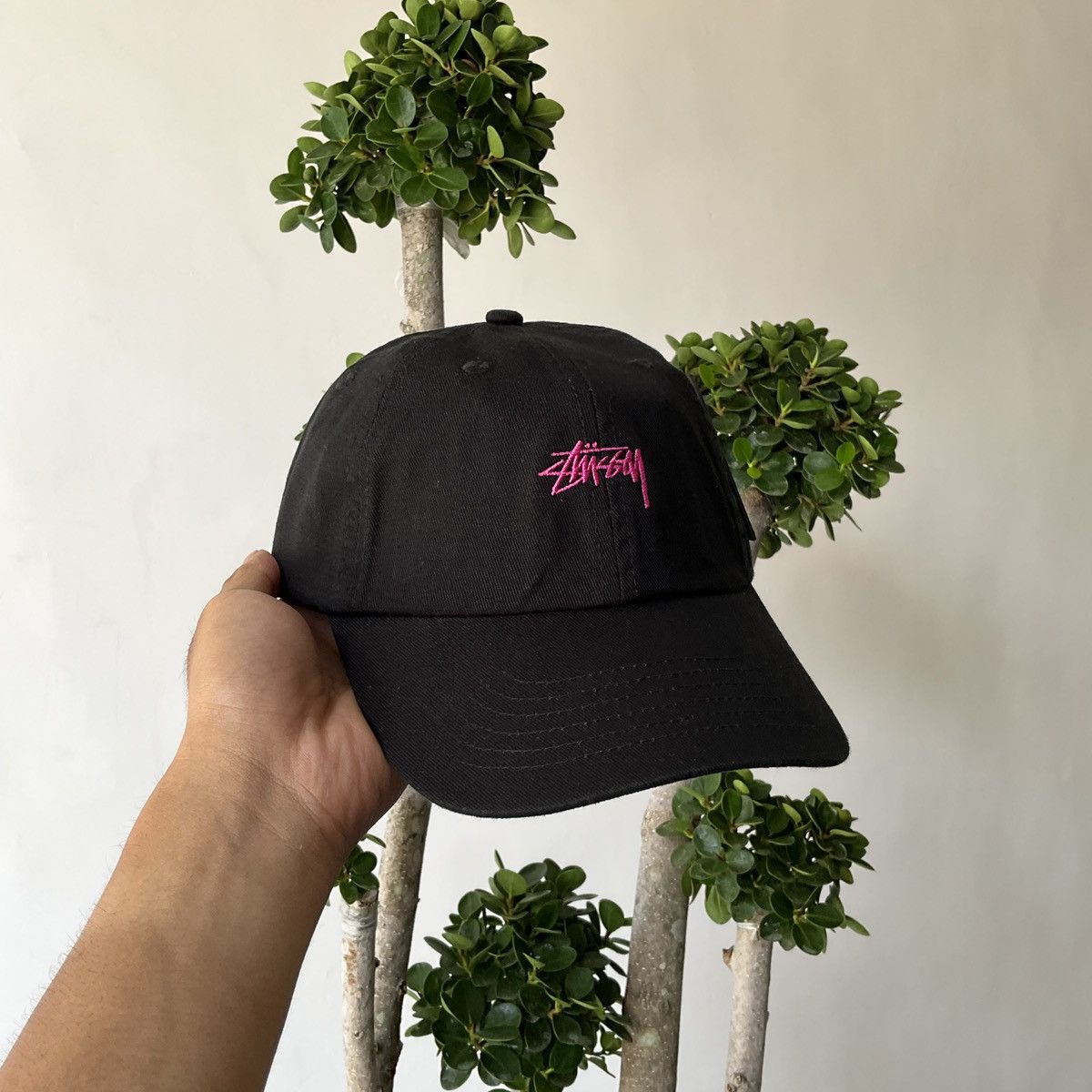Stussy Stussy Cap Hat Black Size ONE SIZE - 2 Thumbnail