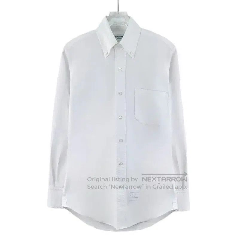 Thom Browne Thom Browne White Cotton Women's Shirt . Size XS / US 0-2 / IT 36-38 - 1 Thumbnail