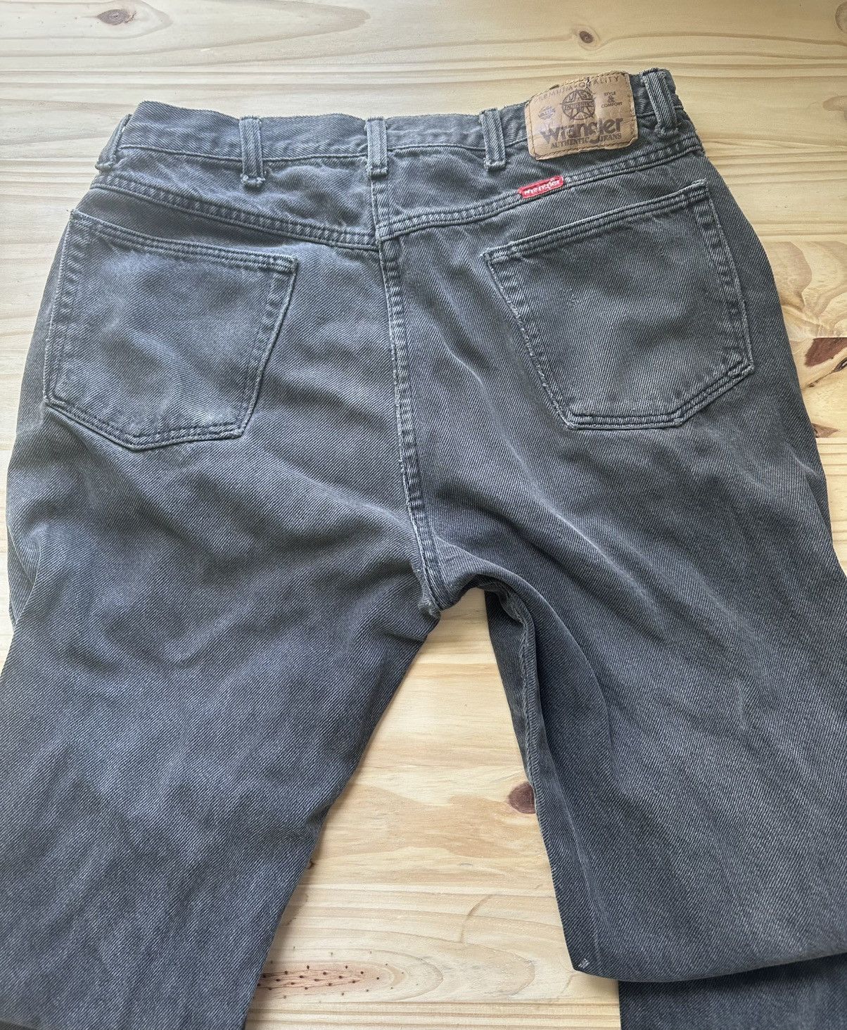 Vintage × Wrangler Archival 70’s Wrangler Denim Jeans Size US 34 / EU 50 - 3 Thumbnail
