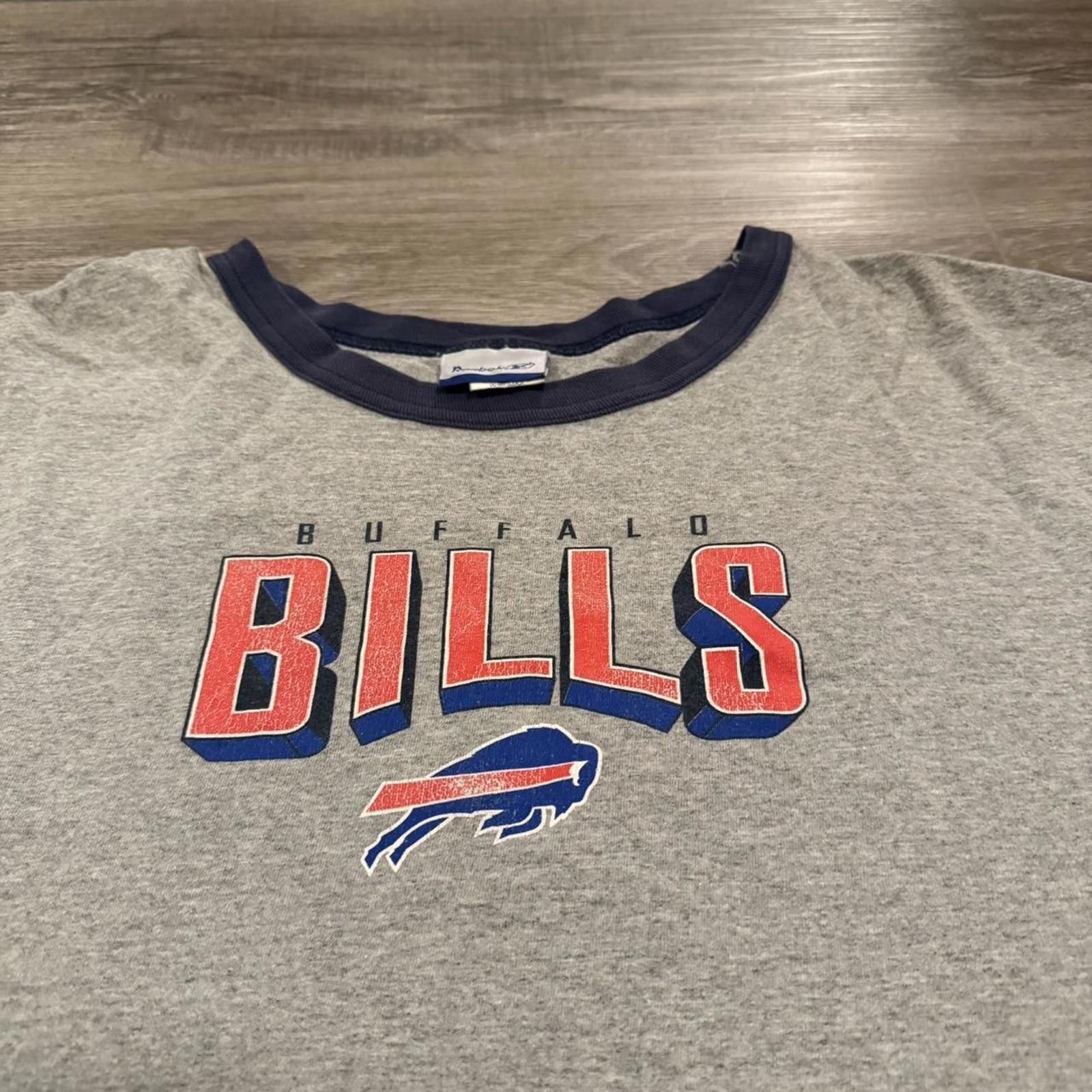 Reebok Vintage buffalo bills Reebok ringer shirt 00s XXL Size US XXL / EU 58 / 5 - 2 Thumbnail