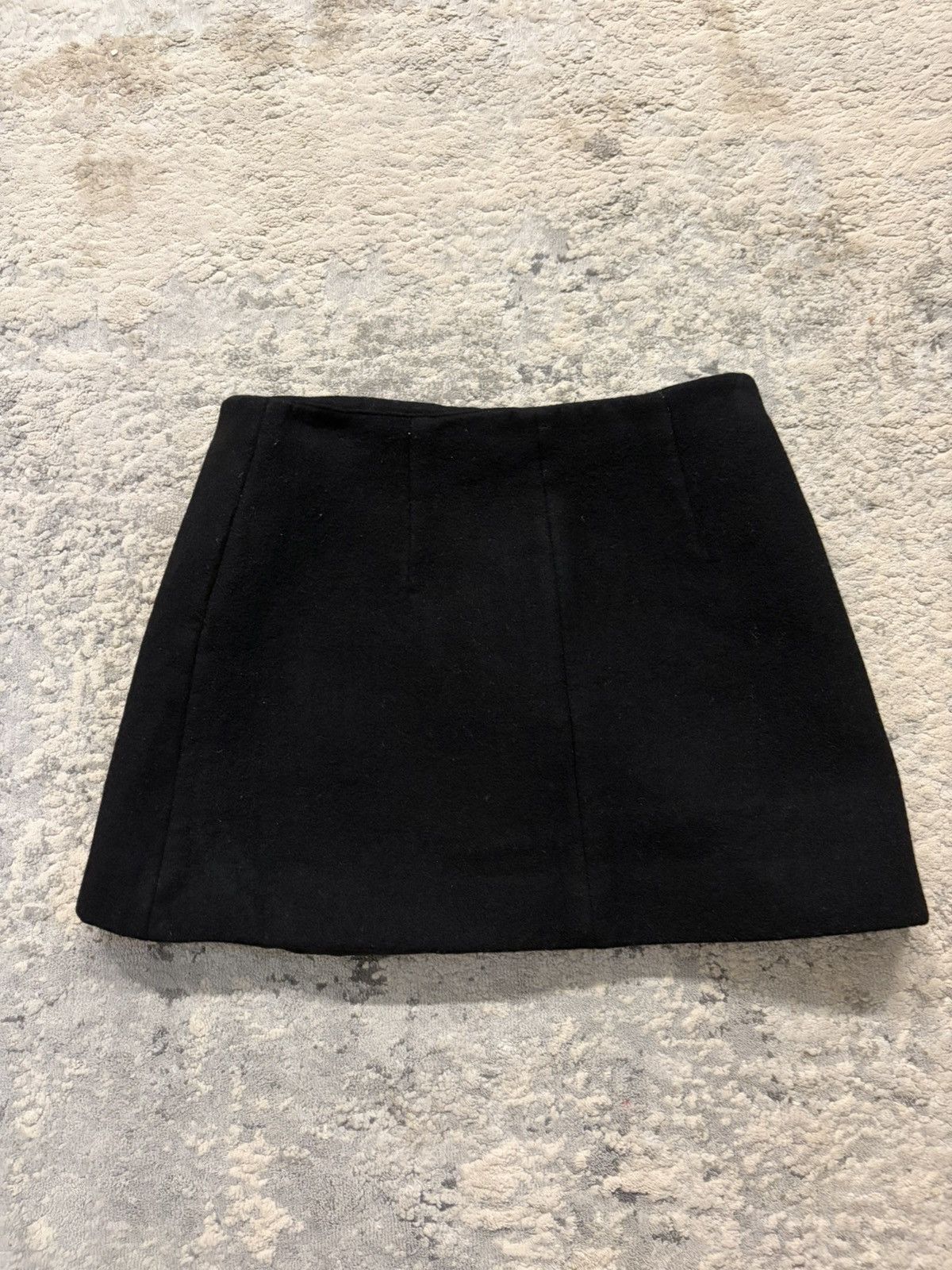 Miu Miu 90s Wool Mini Skirt Size 27" / US 4 / IT 40 - 5 Thumbnail