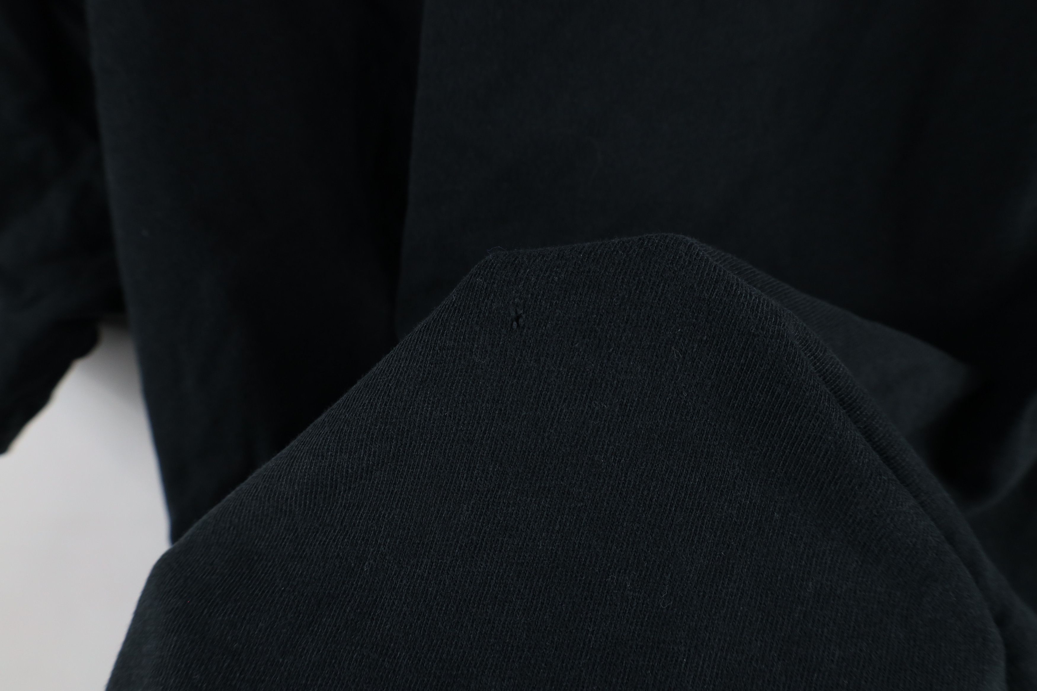 Vintage Vintage 90s Streetwear Short Sleeve T-Shirt Black Cotton Size L / US 10 / IT 46 - 4 Thumbnail