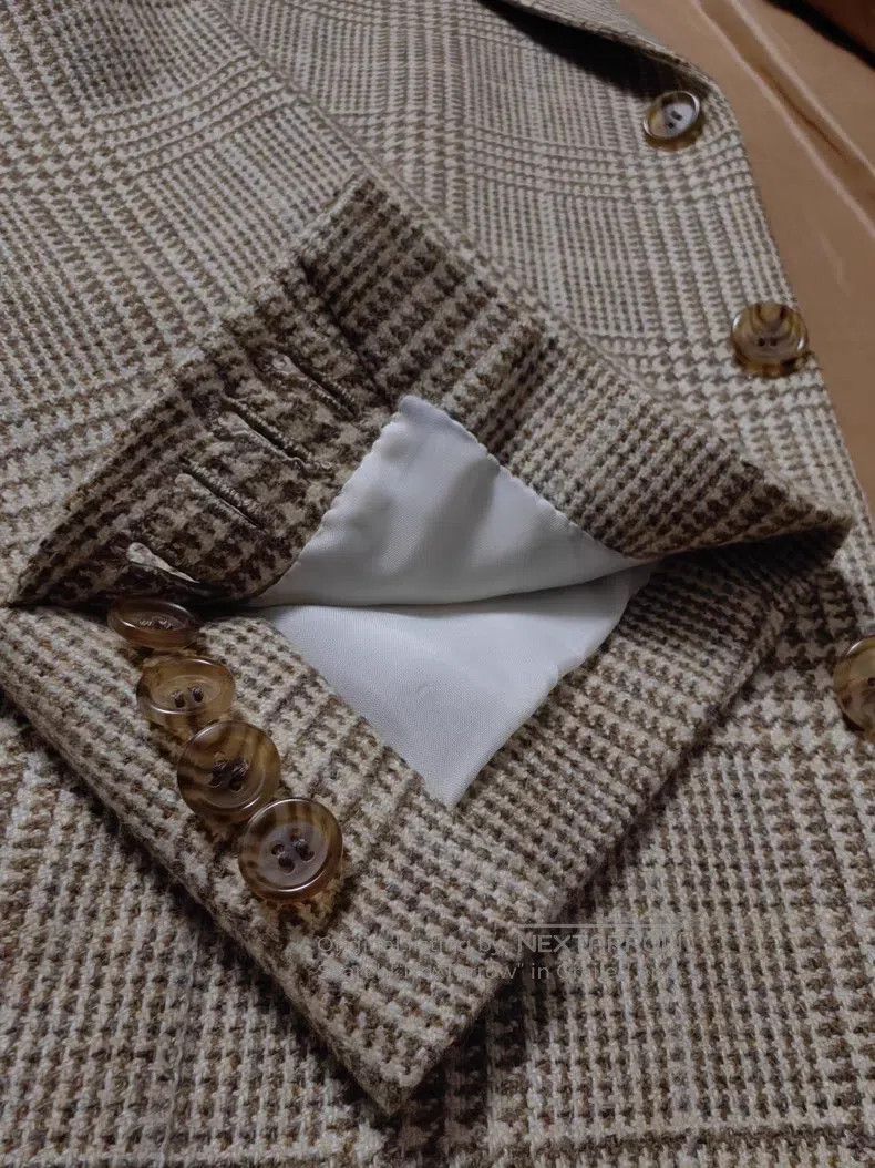 Brioni Brioni Cashmere handmade single-breasted suit Size US XL / EU 56 / 4 - 9 Thumbnail