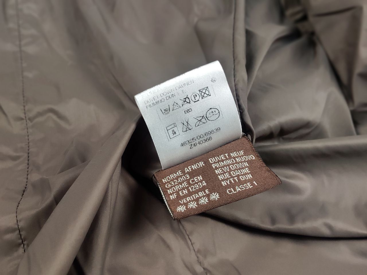 Moncler Vintage Moncler Down Puffer quality Brown Women's Jacket Size L / US 10 / IT 46 - 20 Thumbnail
