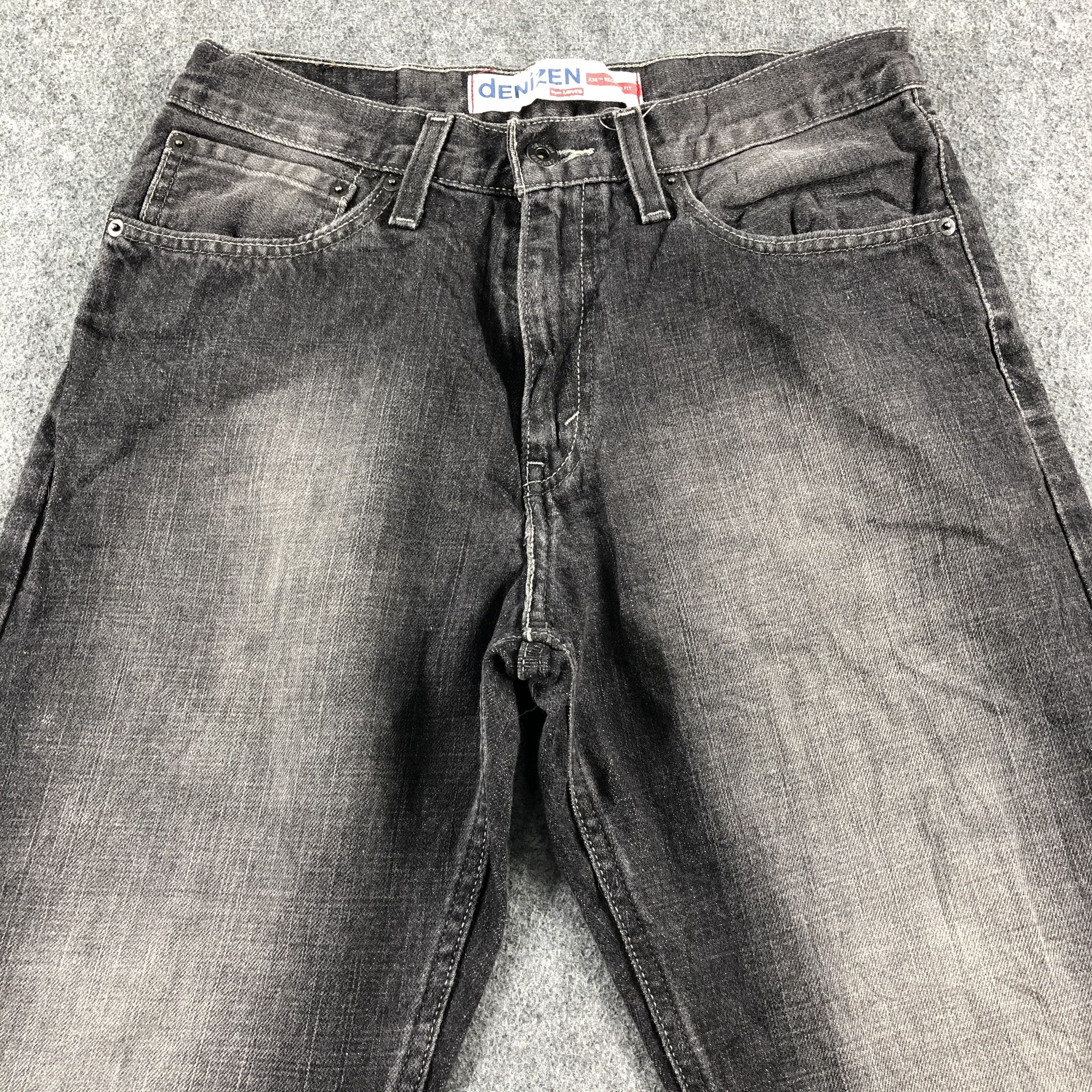 Denizen Vintage Faded Black Levis Denizen Jeans-J2379 Size US 30 / EU 46 - 3 Thumbnail