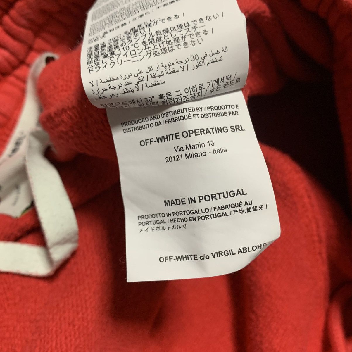 Off-White Off White Small Shorts Outline Diag Red Bottoms Virgil Size US 30 / EU 46 - 9 Thumbnail