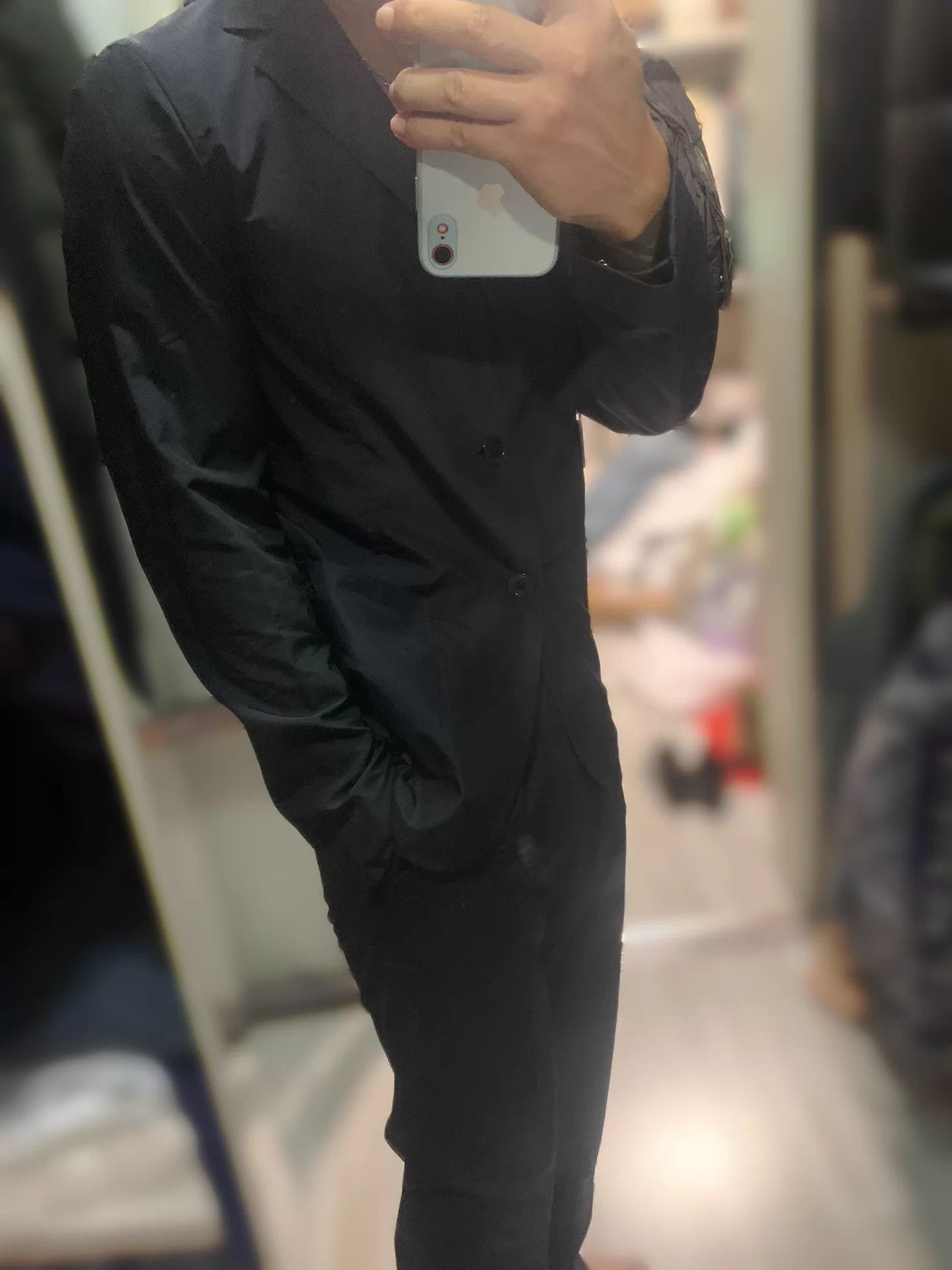 Ring Jacket Ring jacket Navy 44 Wool/Nylon Suit Size 44R - 7 Thumbnail