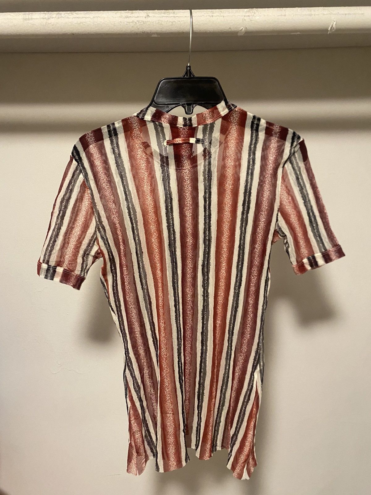 Jean Paul Gaultier 90s Jean Paul Gaultier Classique Mesh Shirt Size M / US 6-8 / IT 42-44 - 3 Thumbnail