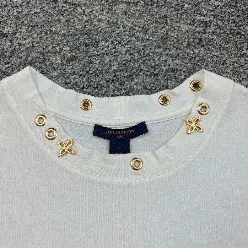 Louis Vuitton Louis Vuitton Short Sleeve Logo T -2505 Size M / US 6-8 / IT 42-44 - 3 Thumbnail
