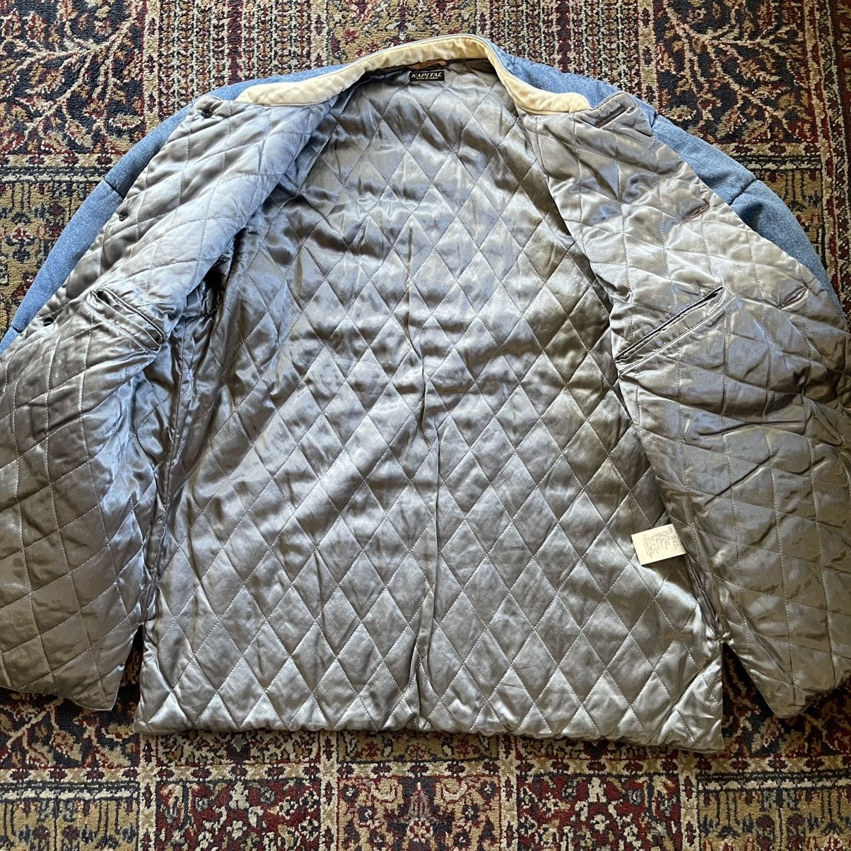 Kapital Kapital Quilted Samu Blouson - 8oz Washed Indigo Denim sz 3 Size US L / EU 52-54 / 3 - 8 Thumbnail