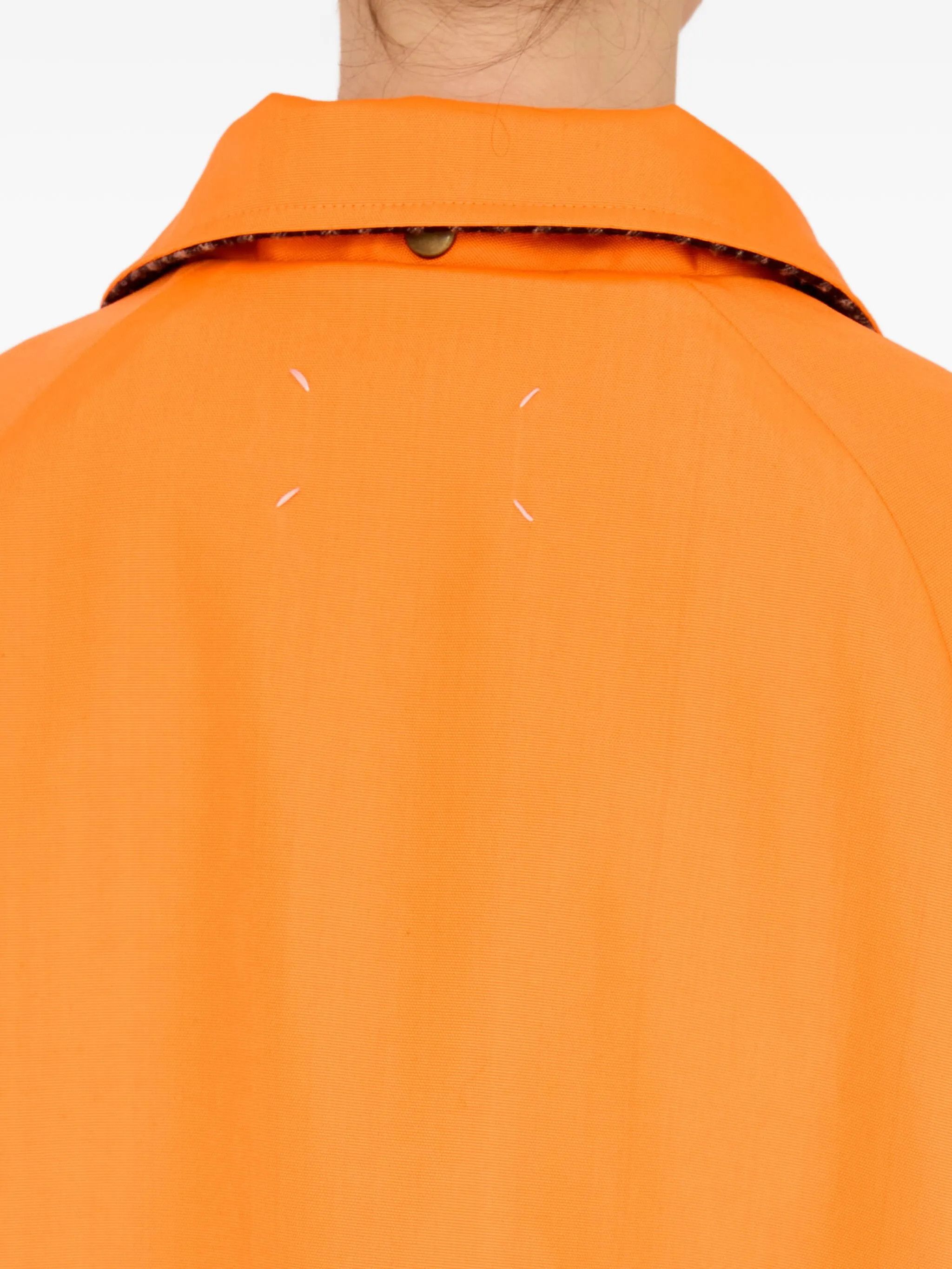 Maison Margiela o1w1db10526 Reversible Capsule Jacket in Orange/Black Size L / US 10 / IT 46 - 7 Thumbnail