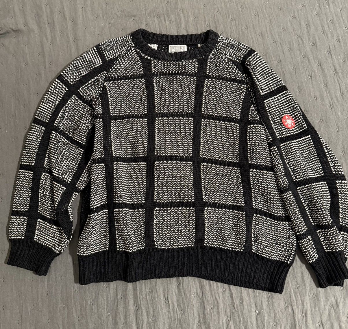 Cav Empt WAFFLE GRID KNIT SS19 Size US M / EU 48-50 / 2 - 1 Thumbnail