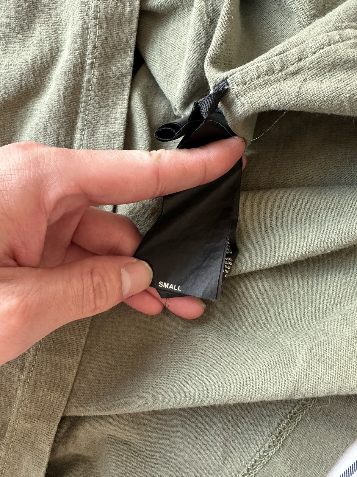 Fear of God Olive Green Fear of God T-Shirt size small Size US S / EU 44-46 / 1 - 7 Thumbnail