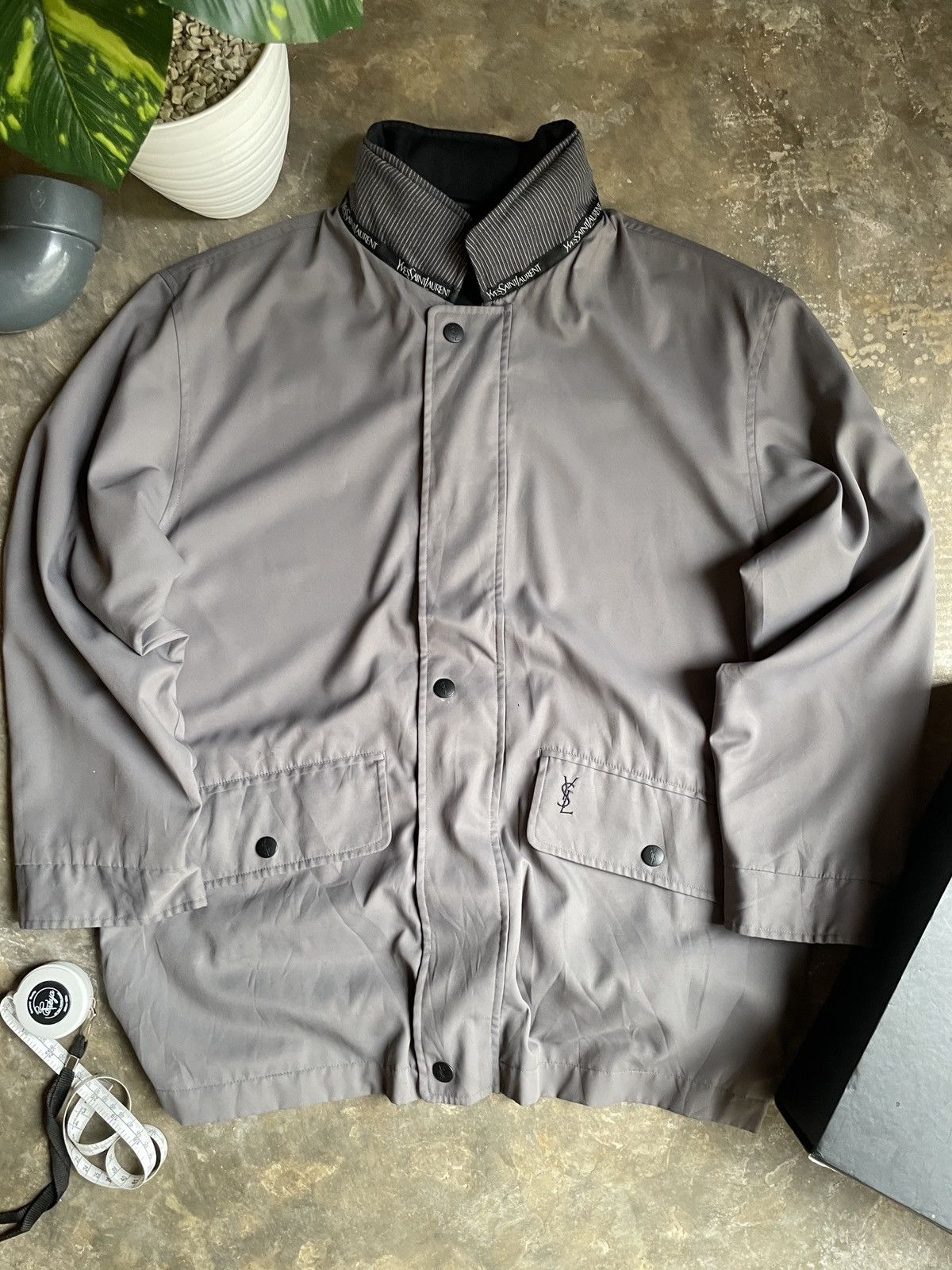 Yves Saint Laurent Reversible Yves Saint Laurent Jacket Size US XL / EU 56 / 4 - 5 Thumbnail