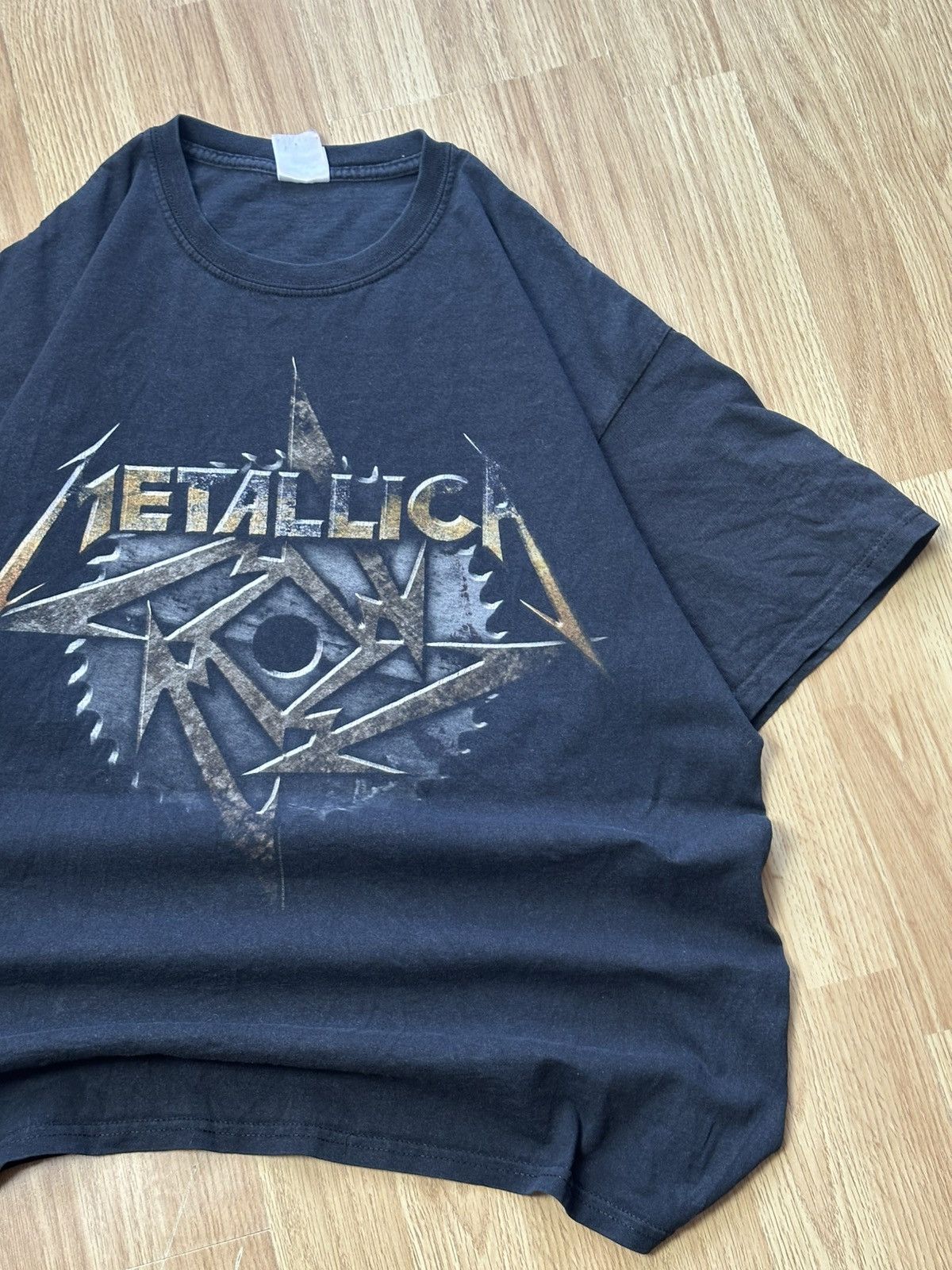 Metallica 🔥 2000s Metallica Vintage Heavy Metal Band Rock T Shirt Y2K Size US XL / EU 56 / 4 - 2 Thumbnail