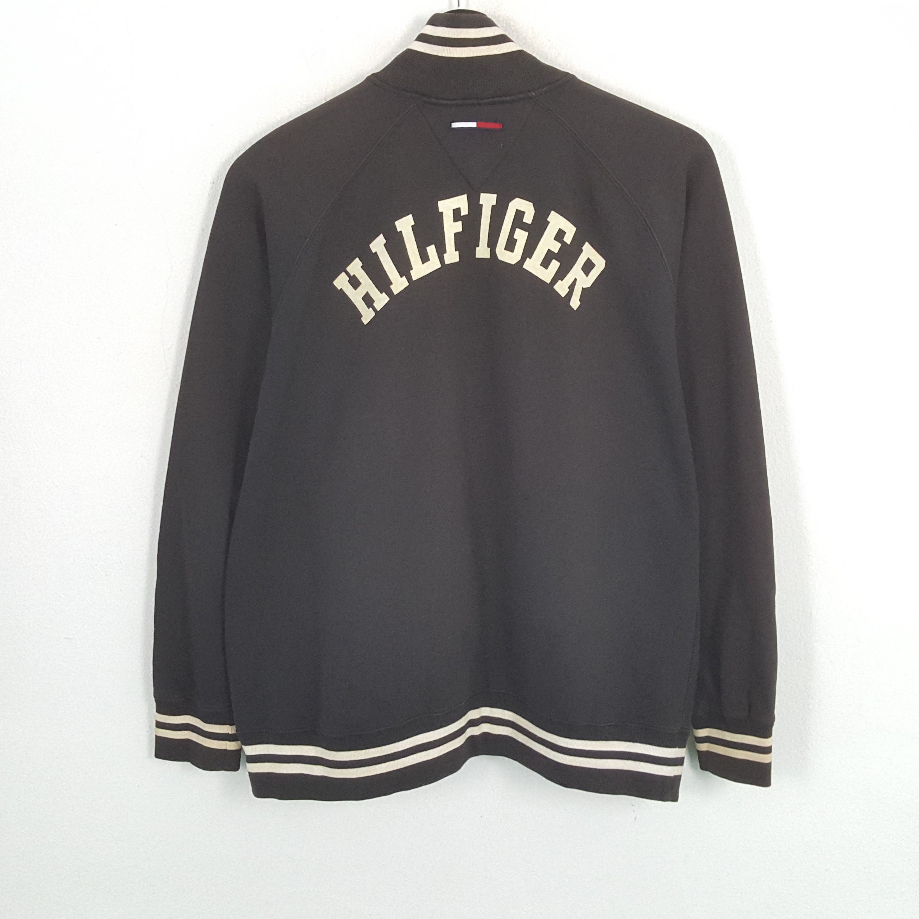 Tommy Hilfiger × Tommy Jeans × Vintage TOMMY HILFIGER JEANS Fashion Style Sweater Jacket Size US XL / EU 56 / 4 - 1 Thumbnail