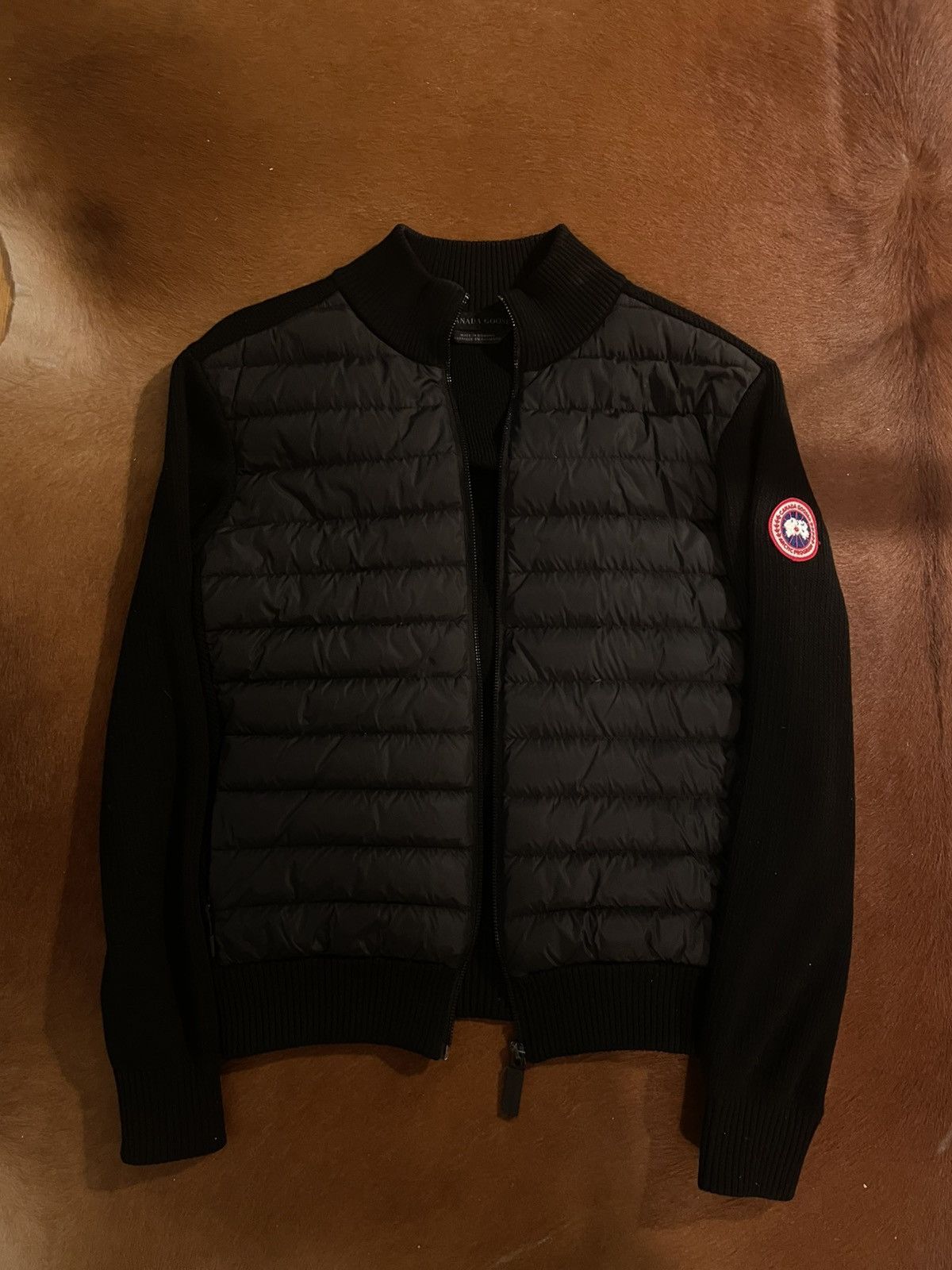 Canada Goose HyBridge Padded Panel Knit Jacket