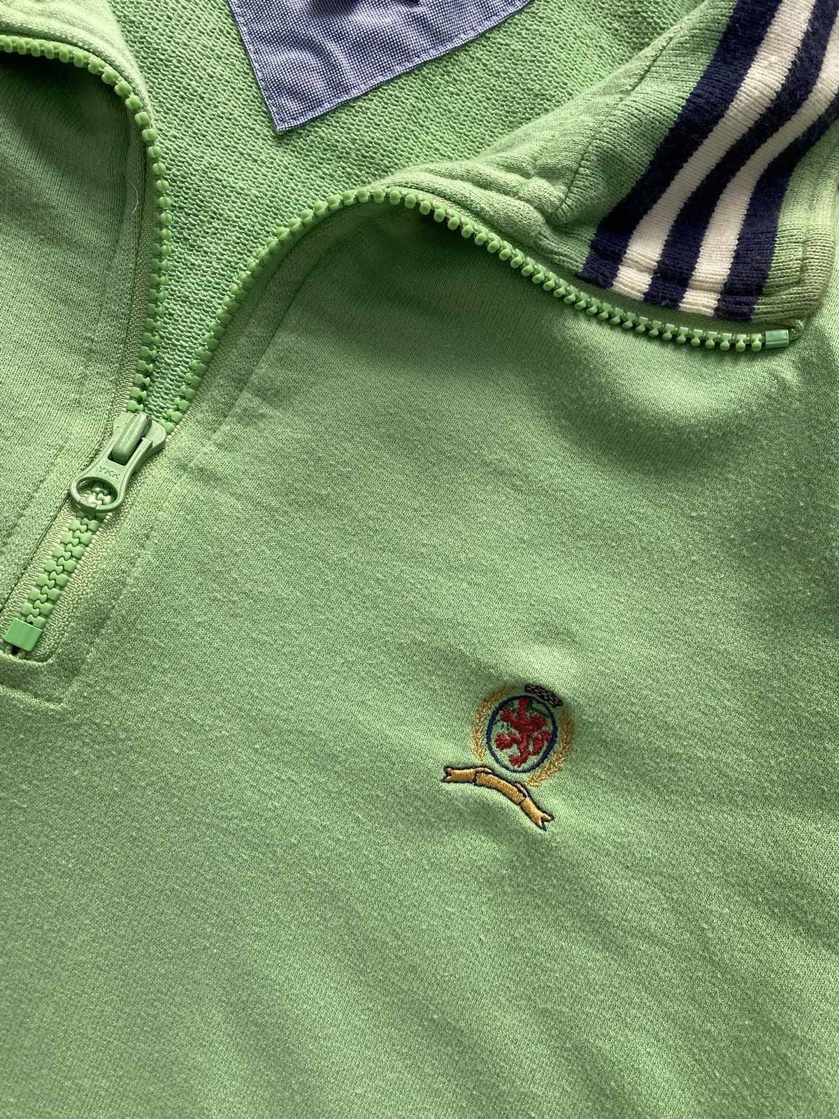 Tommy Hilfiger × Vintage Vintage Half ZIP sweatshirt Tommy Hilfiger Size US M / EU 48-50 / 2 - 7 Thumbnail