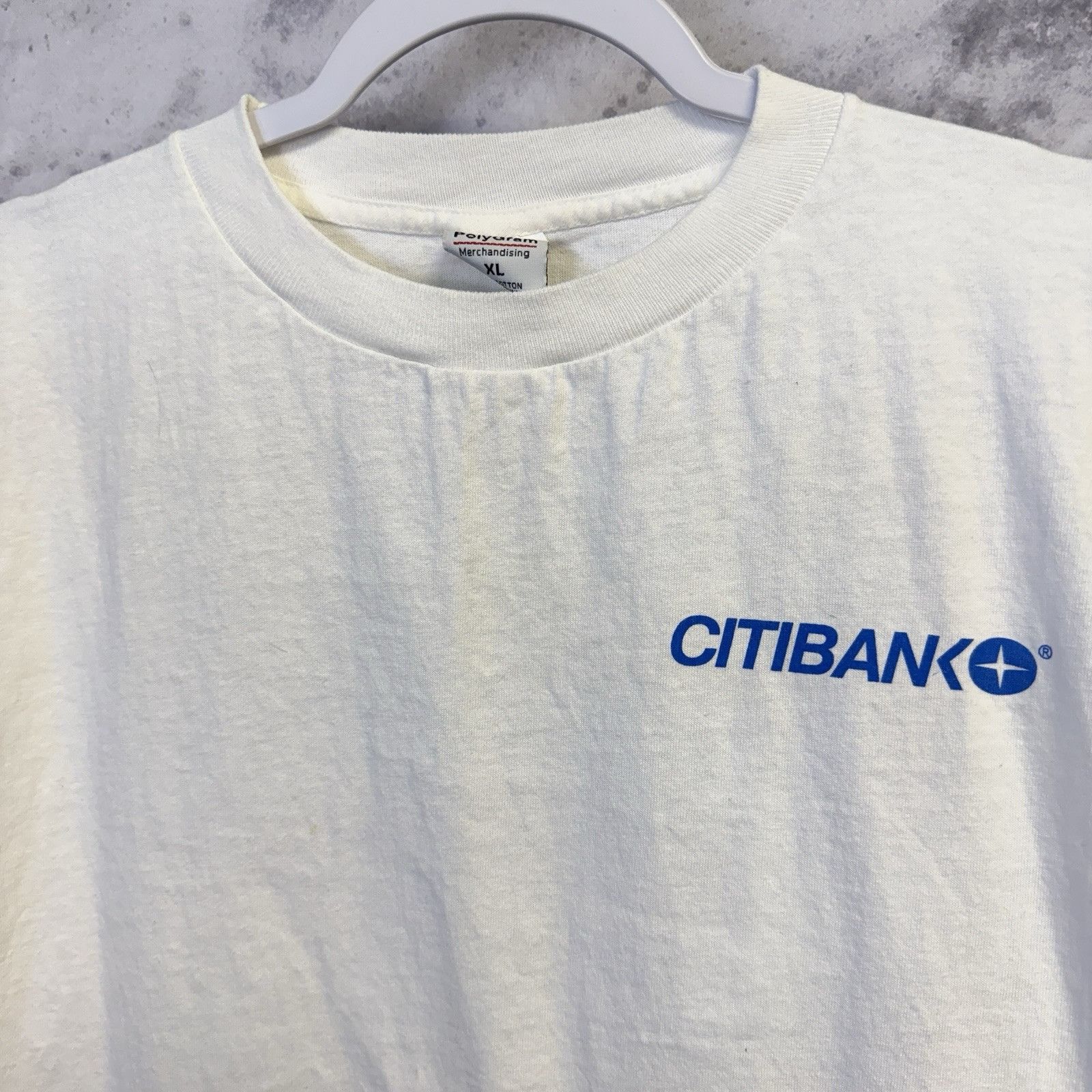 Band Tees × Vintage Vintage 90s Elton John T Shirt 1998 World Tour White Size US XL / EU 56 / 4 - 3 Thumbnail