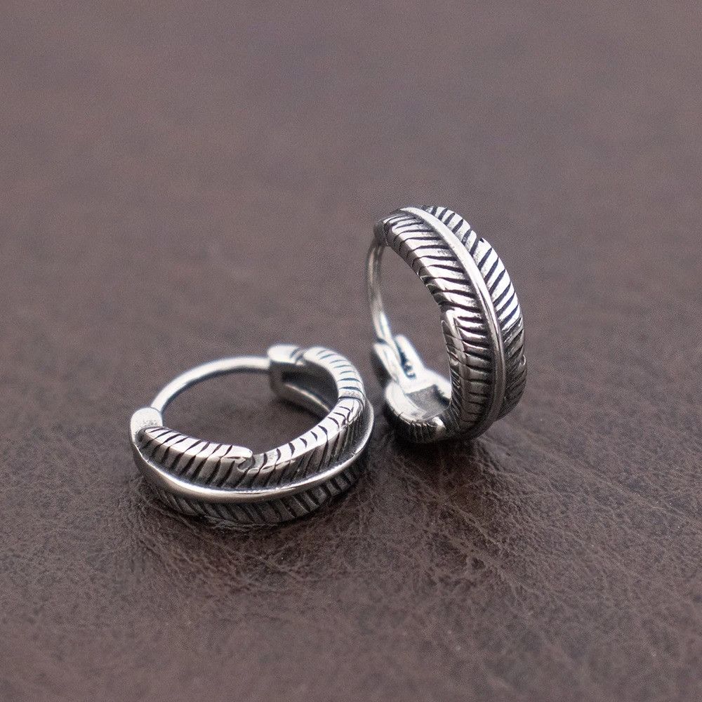 Jewelry Feather Earrings Size ONE SIZE - 3 Thumbnail