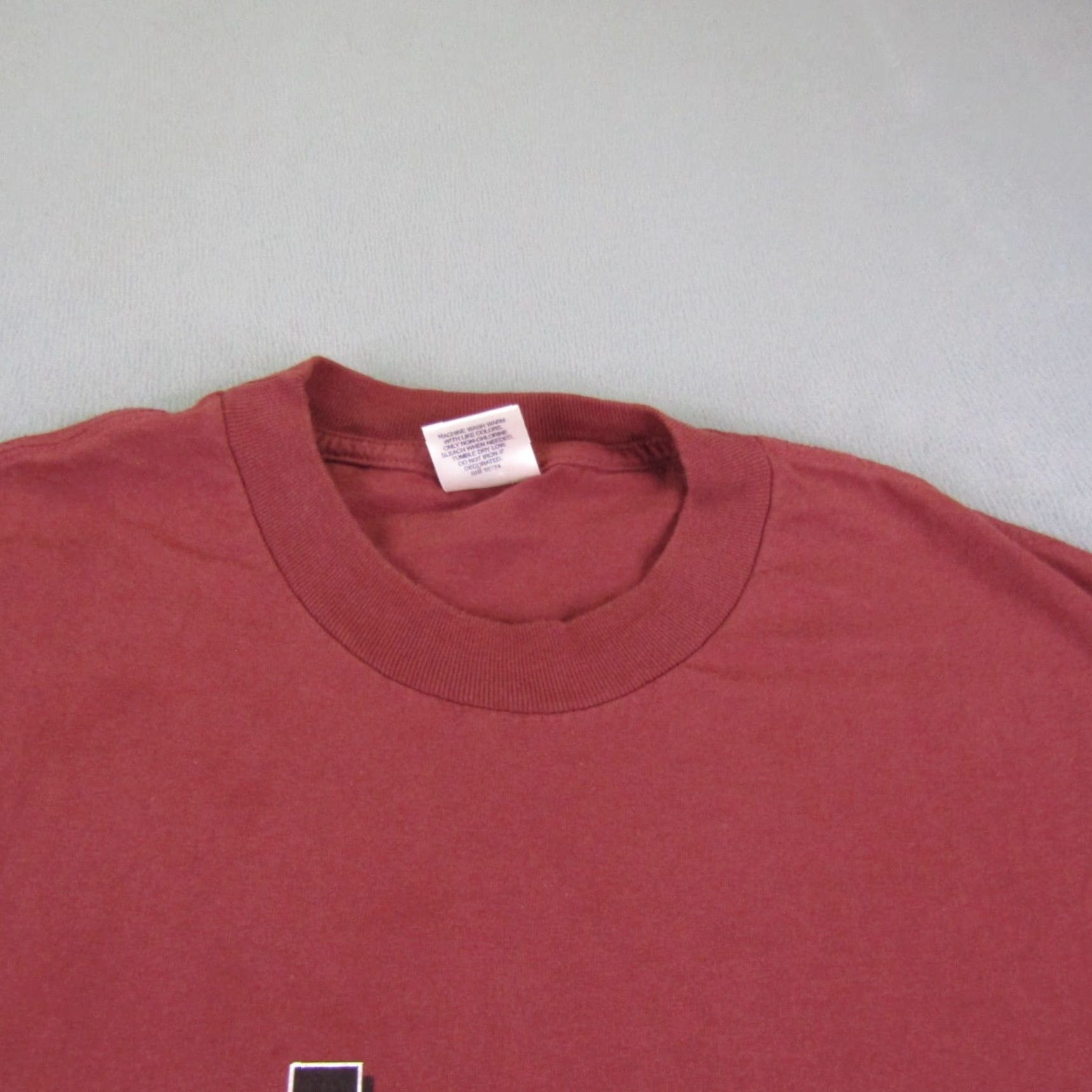 Vintage VINTAGE Alstyle LA California T-Shirt Mens XL Short Sleeve Graphic Print Red 90s Y2K Size US XL / EU 56 / 4 - 3 Thumbnail