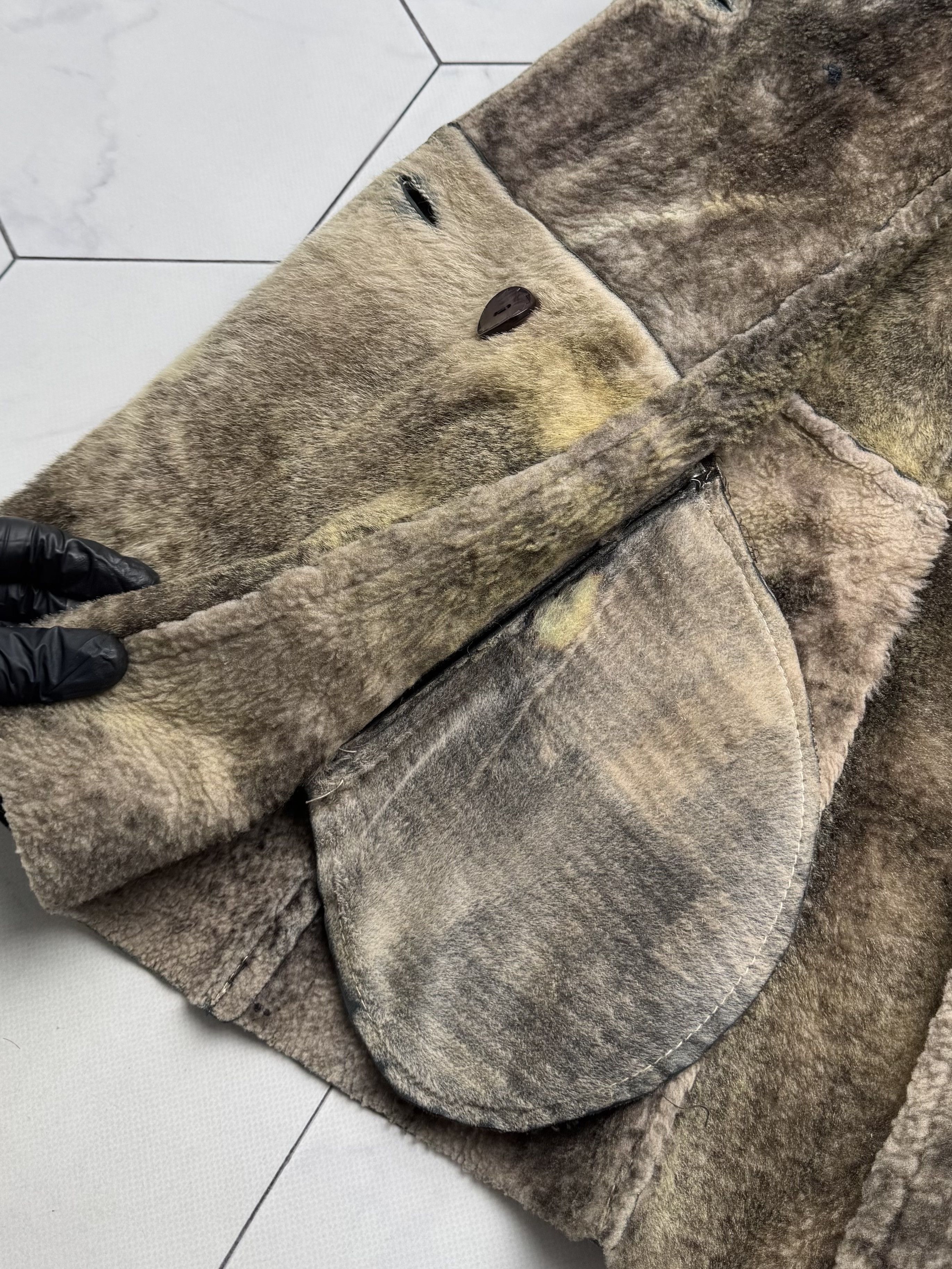 Vintage Vintage Real Sheepskin Coat (B550) Size M / US 6-8 / IT 42-44 - 9 Thumbnail