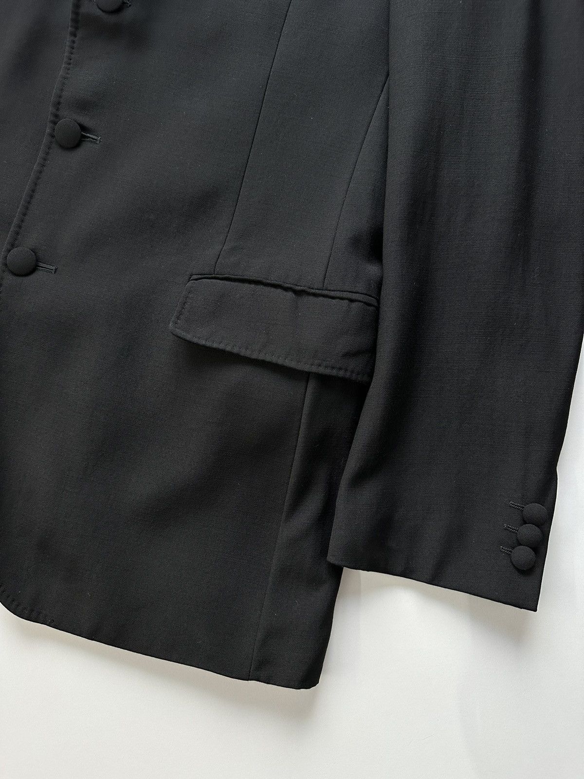 Kenzo Vintage KENZO Homme Wool Tuxedo Blazer Jacket size 52 Size 42R - 5 Thumbnail