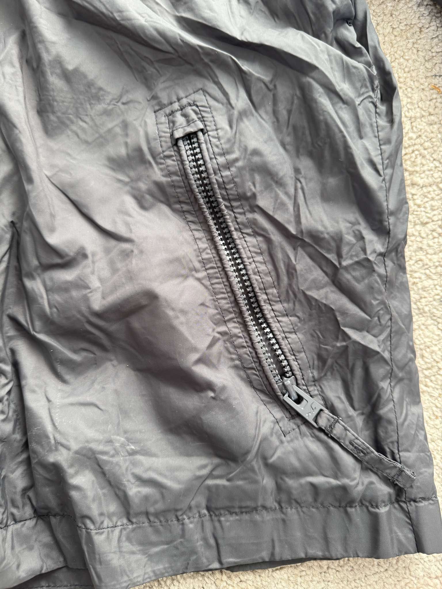 Hollister Women M Jacket Coat Windbreaker Waterproof Black Nylon Size M / US 6-8 / IT 42-44 - 4 Thumbnail