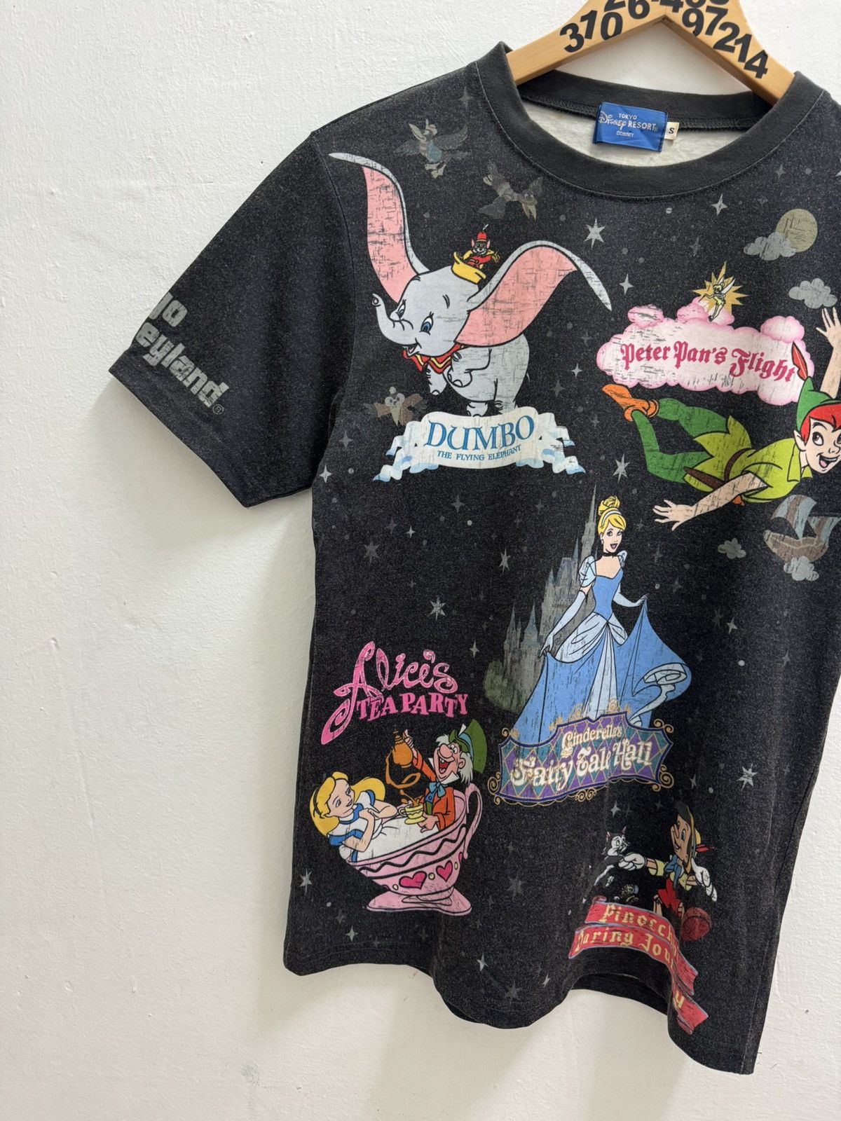 Disney × Japanese Brand × Vintage VINTAGE TOKYO DISNEY CHARACTER MOVIES TEE Size US XS / EU 42 / 0 - 4 Thumbnail